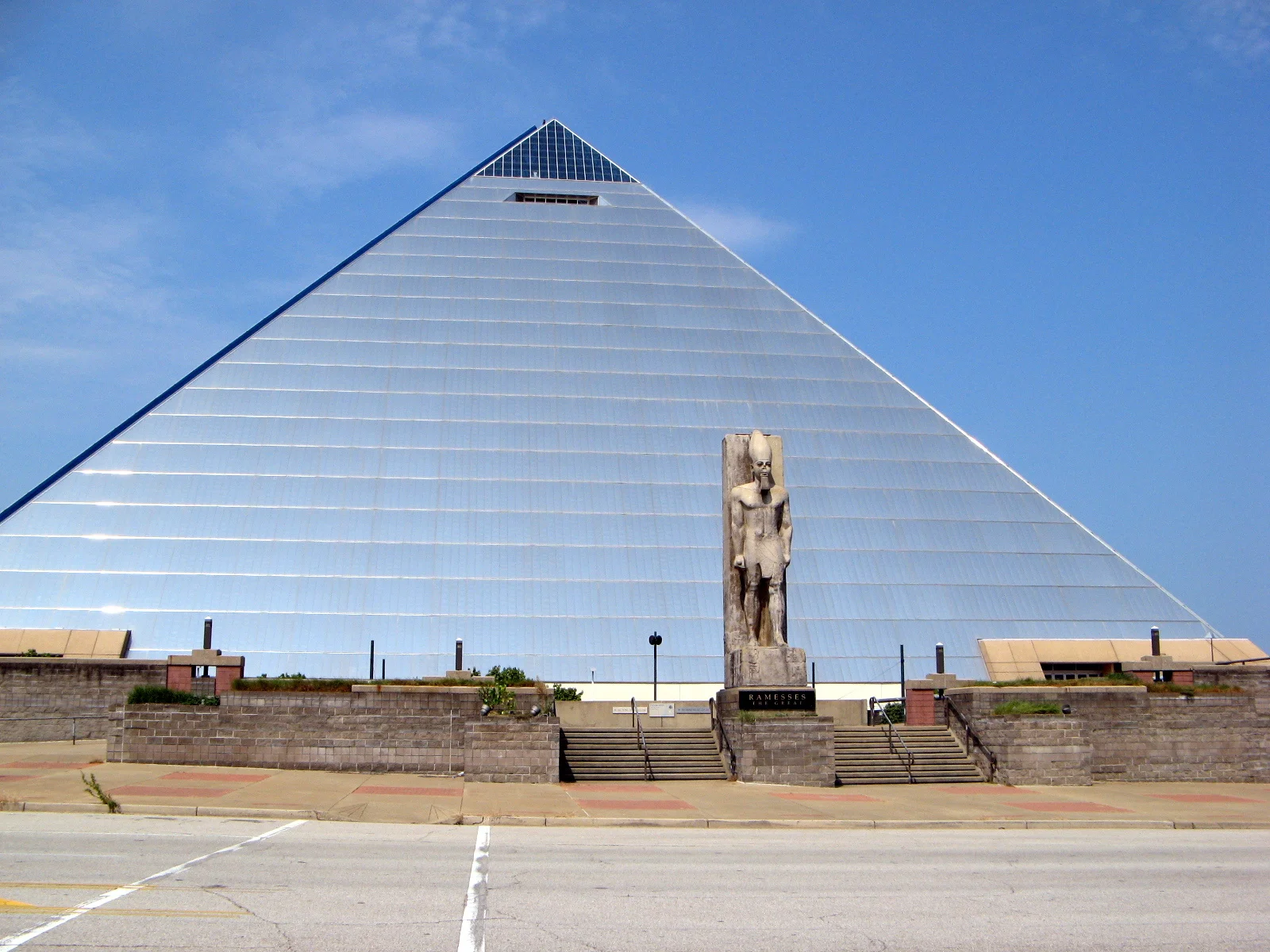 The Bass Pro Shops Pyramid store in Memphis