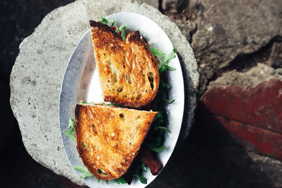 A hearty sandwich — an easy meal to pack for car camping