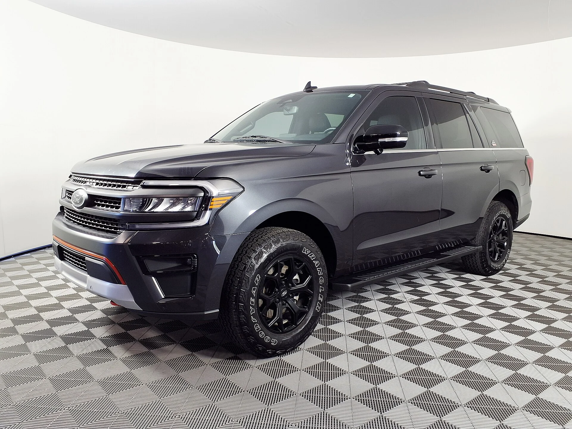 Ford Expedition Timberline — a 2024 Expedition in a showroom