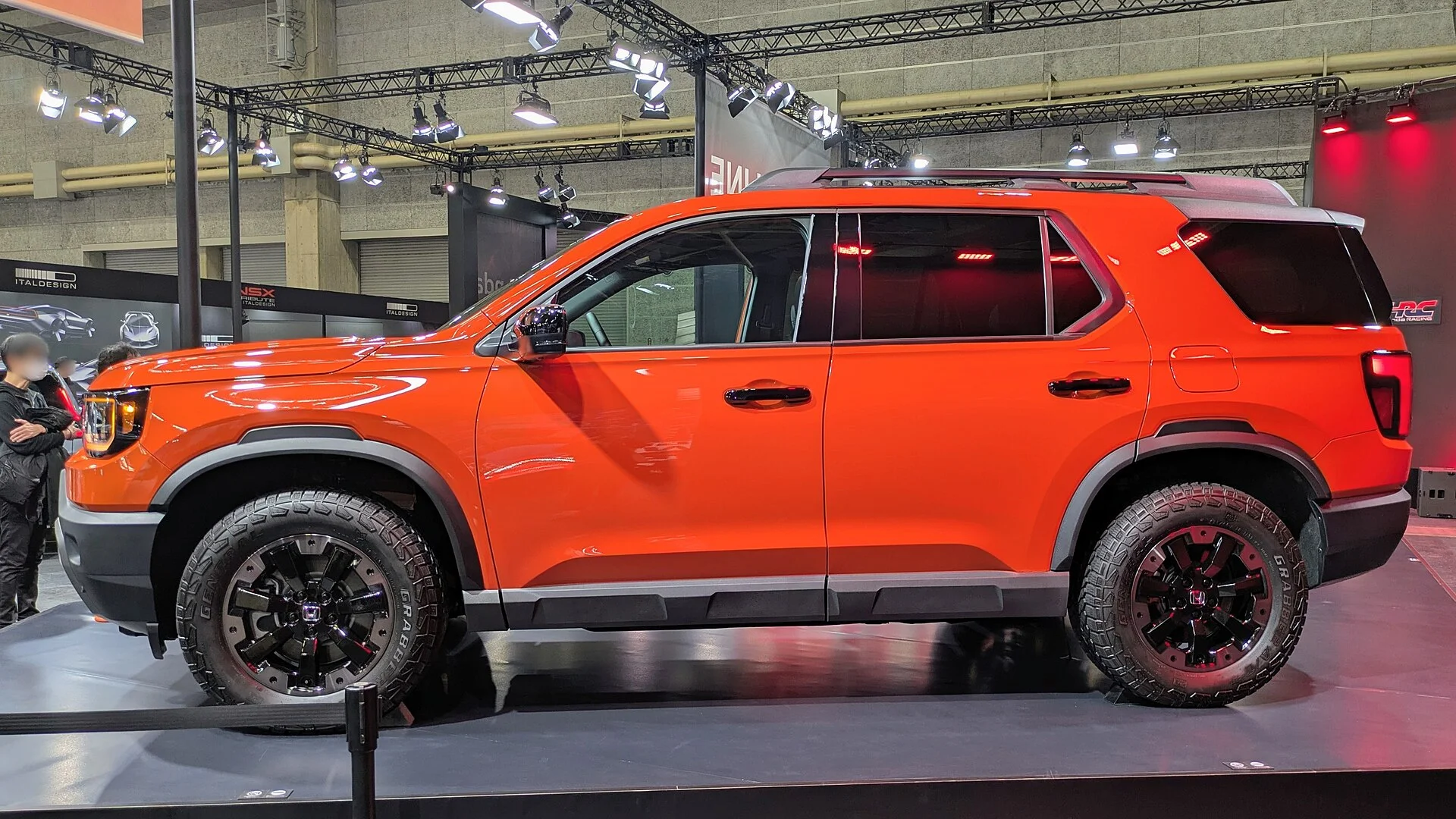 Honda Passport TrailSport Elite (side view) at Osaka Auto Messe 2026