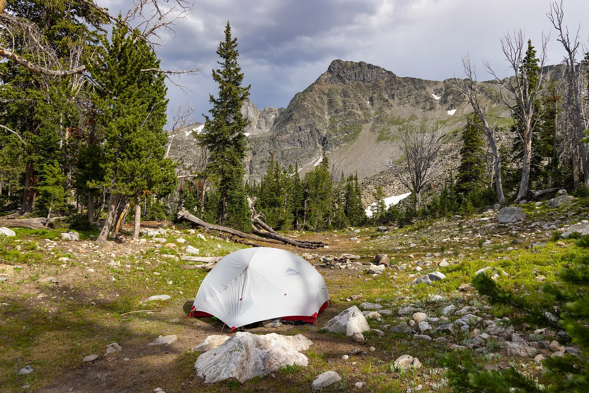 Custer Gallatin National Forest- Spanish Lakes campsite (52687190400)