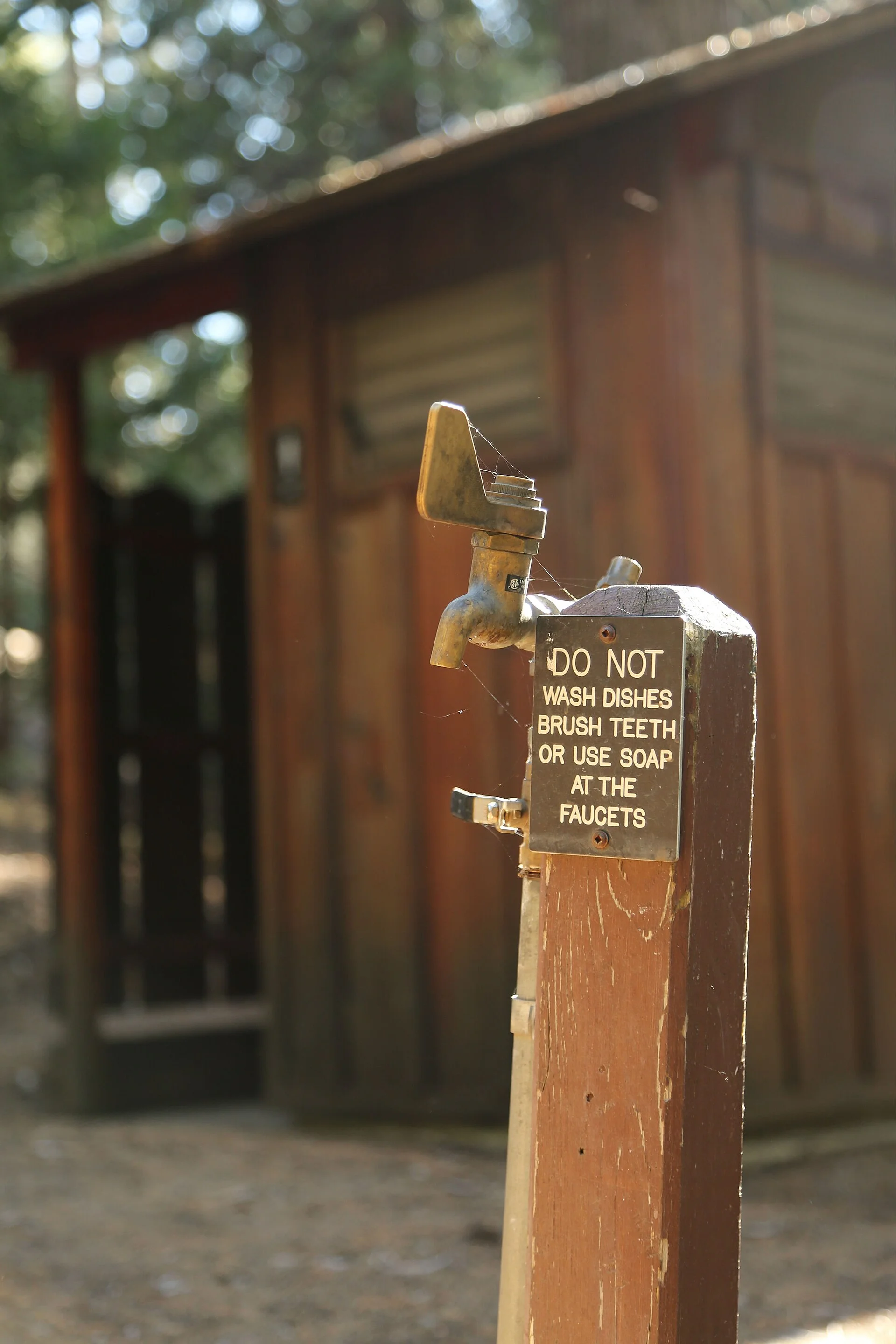 This campground has potable fresh water. We ask that you fill up a container with water and return it to your campsite to brush (190d165d-1dd8-b71b-0b94-740c519bc7b6)