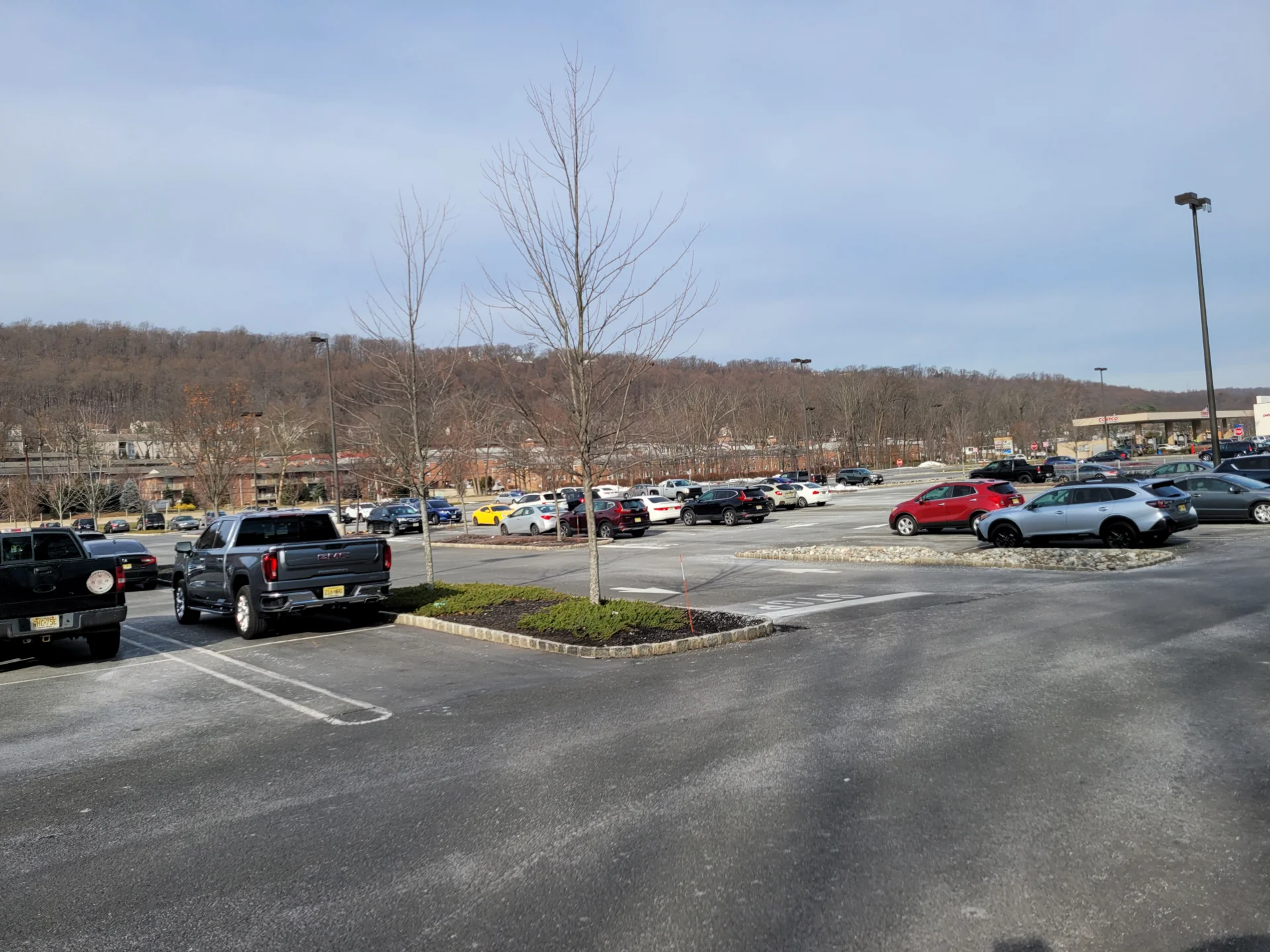 A Costco parking lot, the overnight car sleeping question in practice