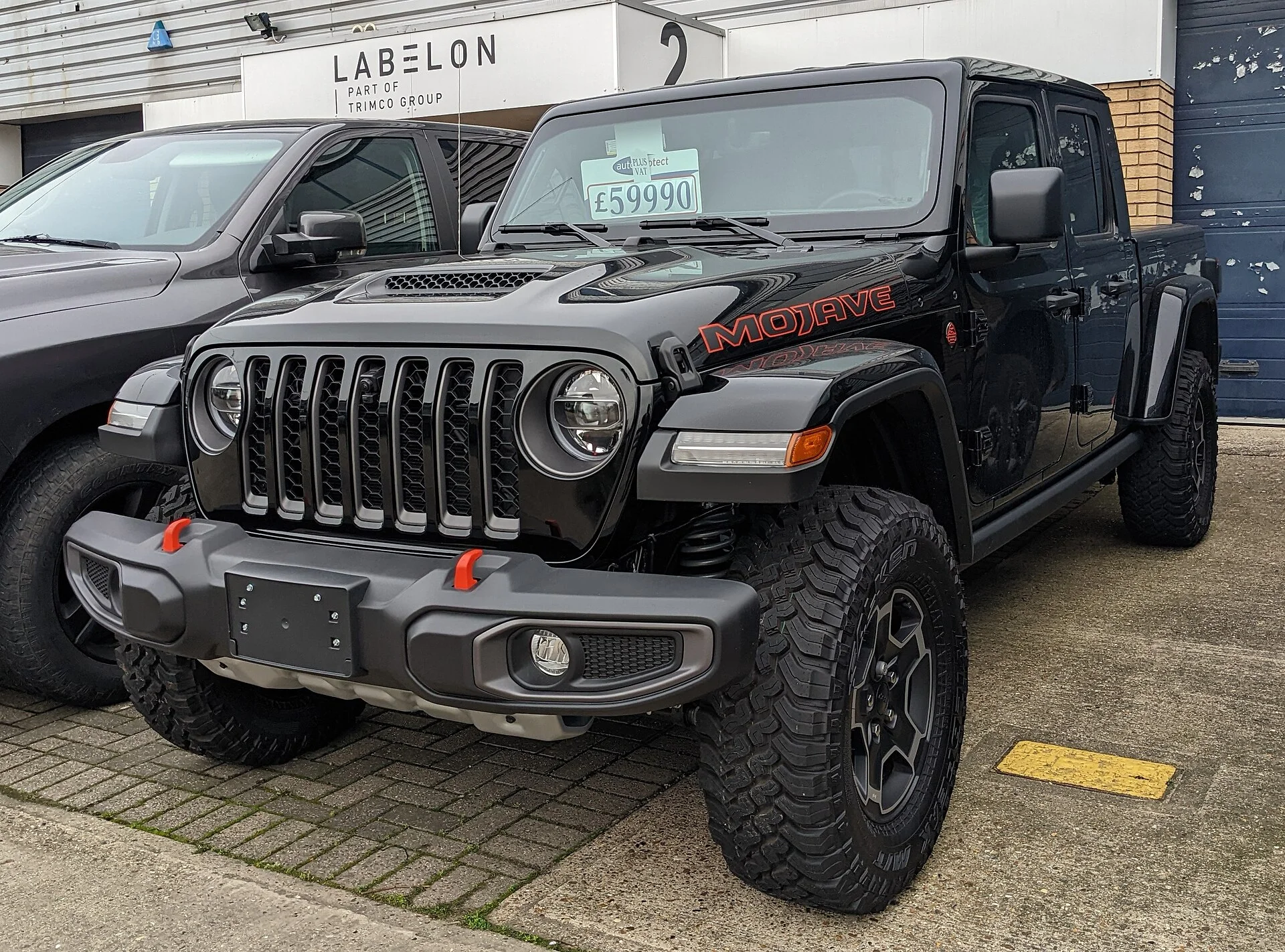 Jeep Gladiator Mojave — a lifted Gladiator showing off-road ground clearance
