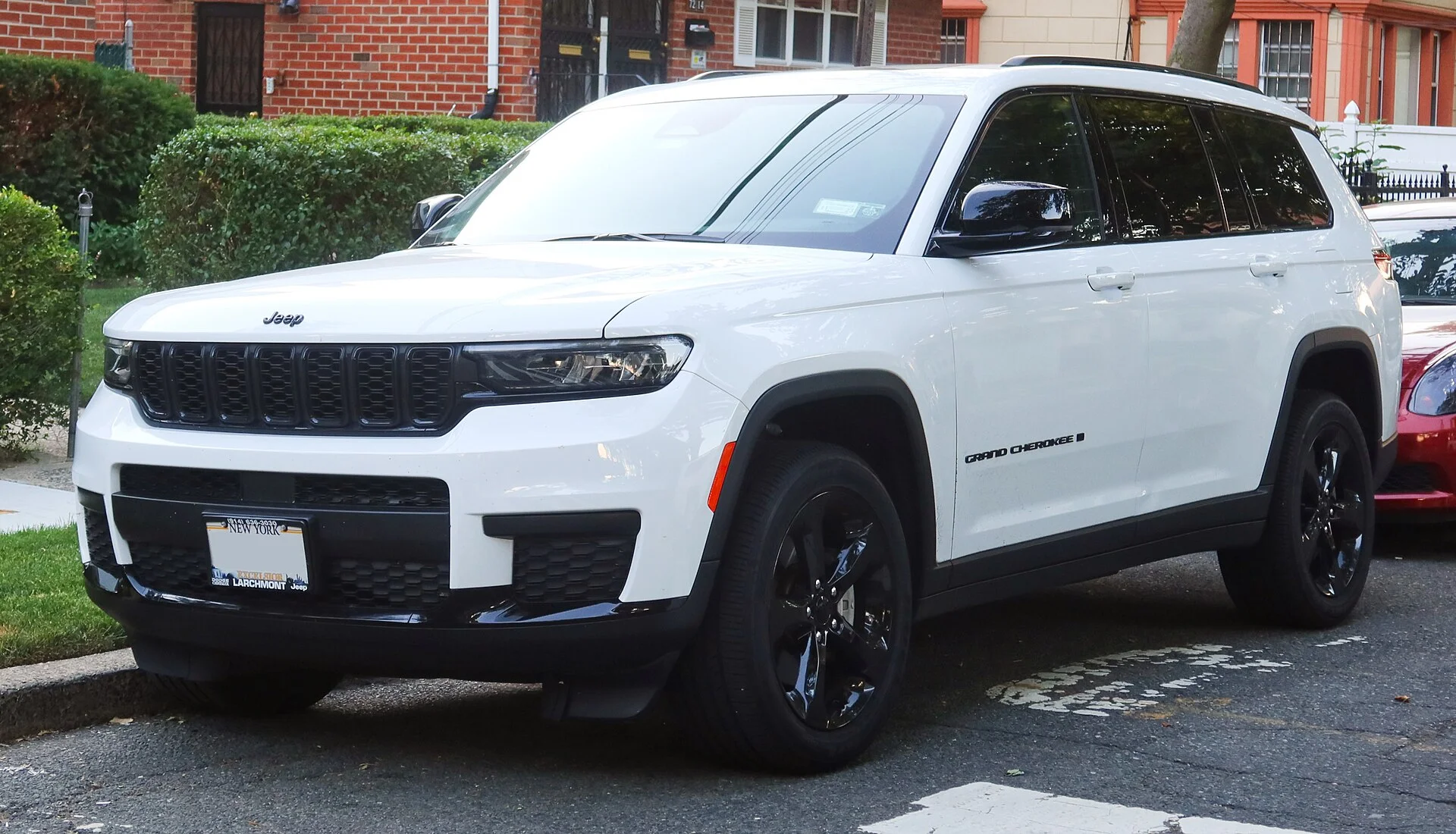 A white Jeep Grand Cherokee, the comfort-focused overlanding pick