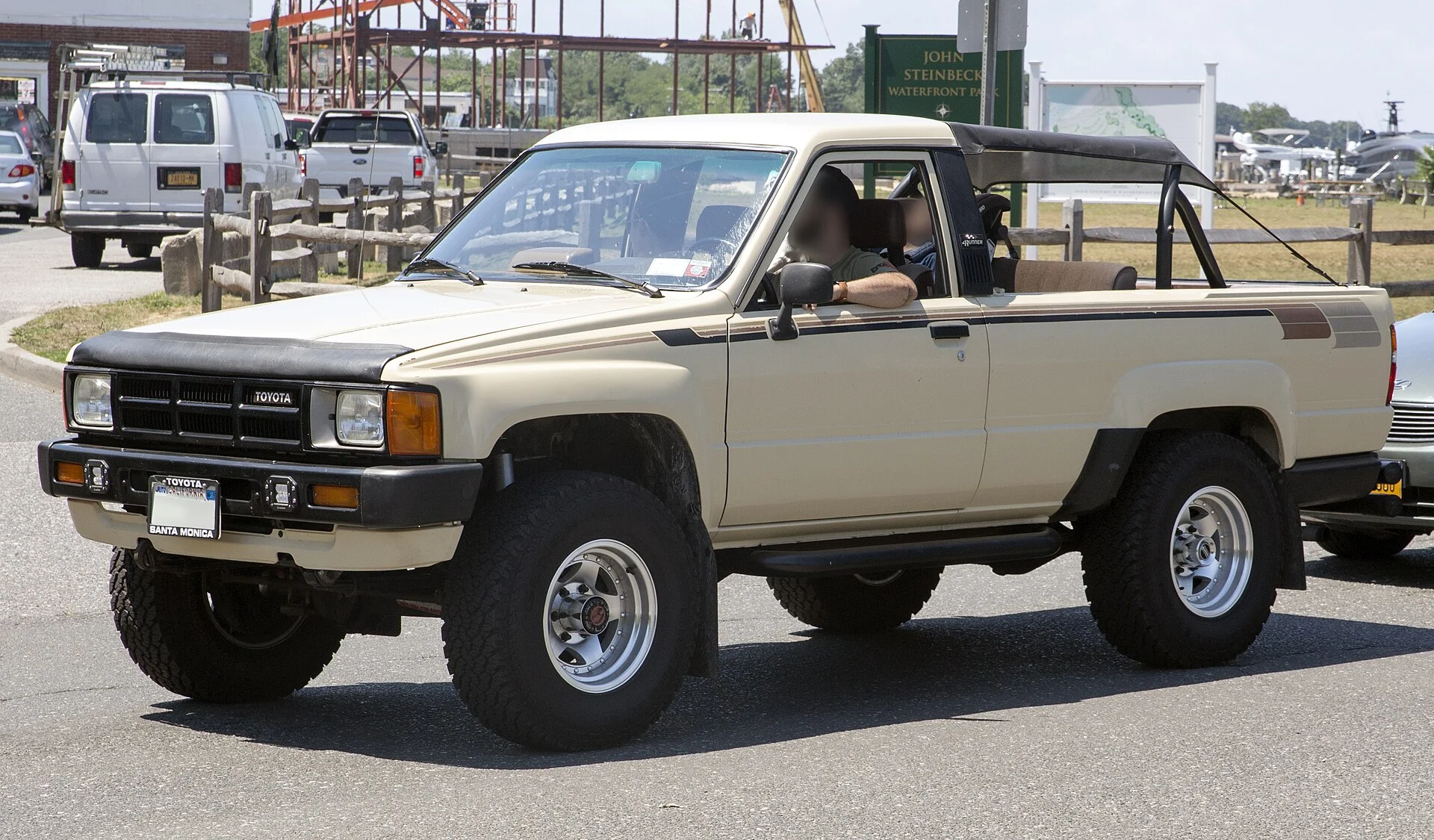 A 1985 Toyota 4Runner, the durable body-on-frame heritage