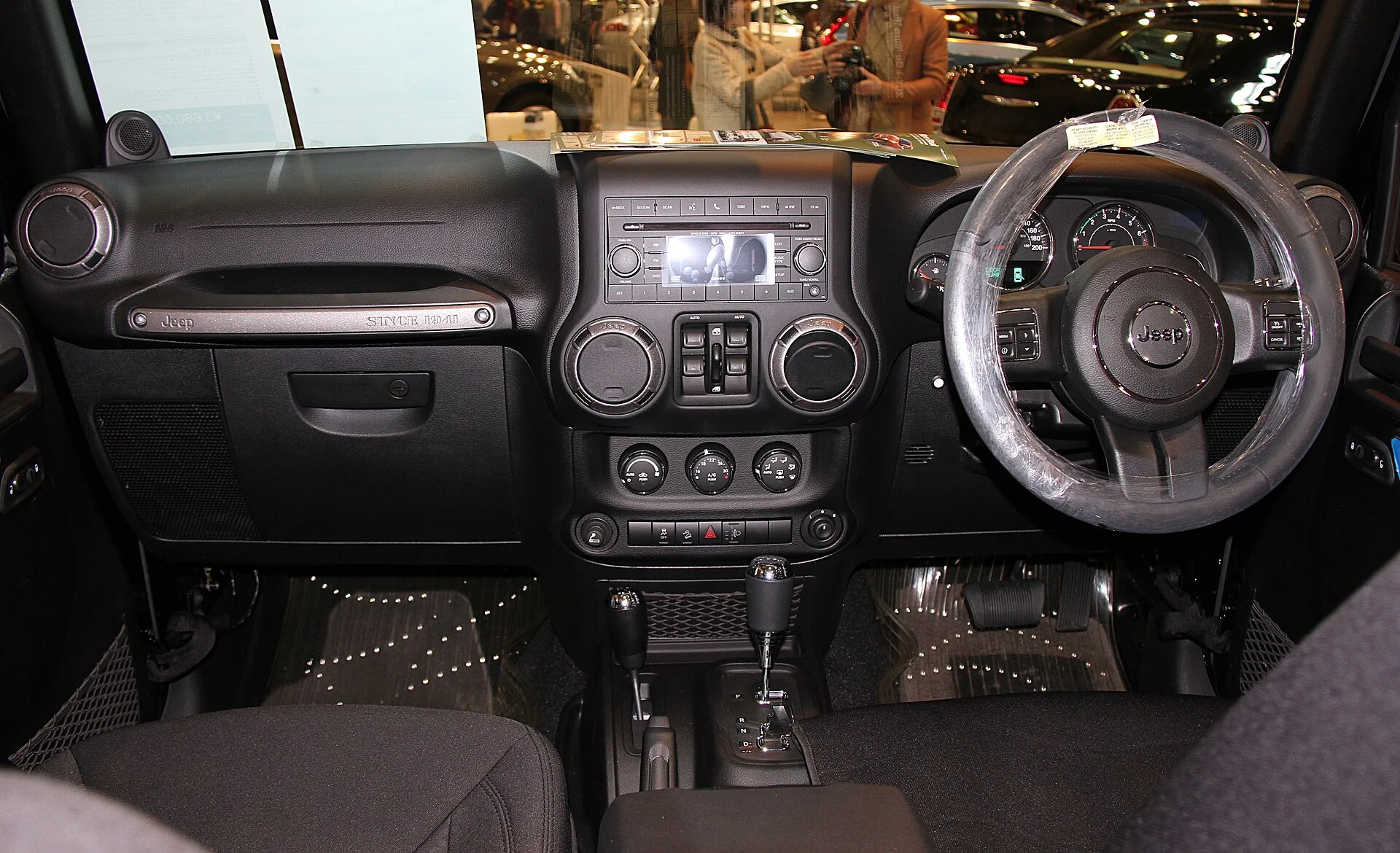 Jeep Wrangler Unlimited Sport interior