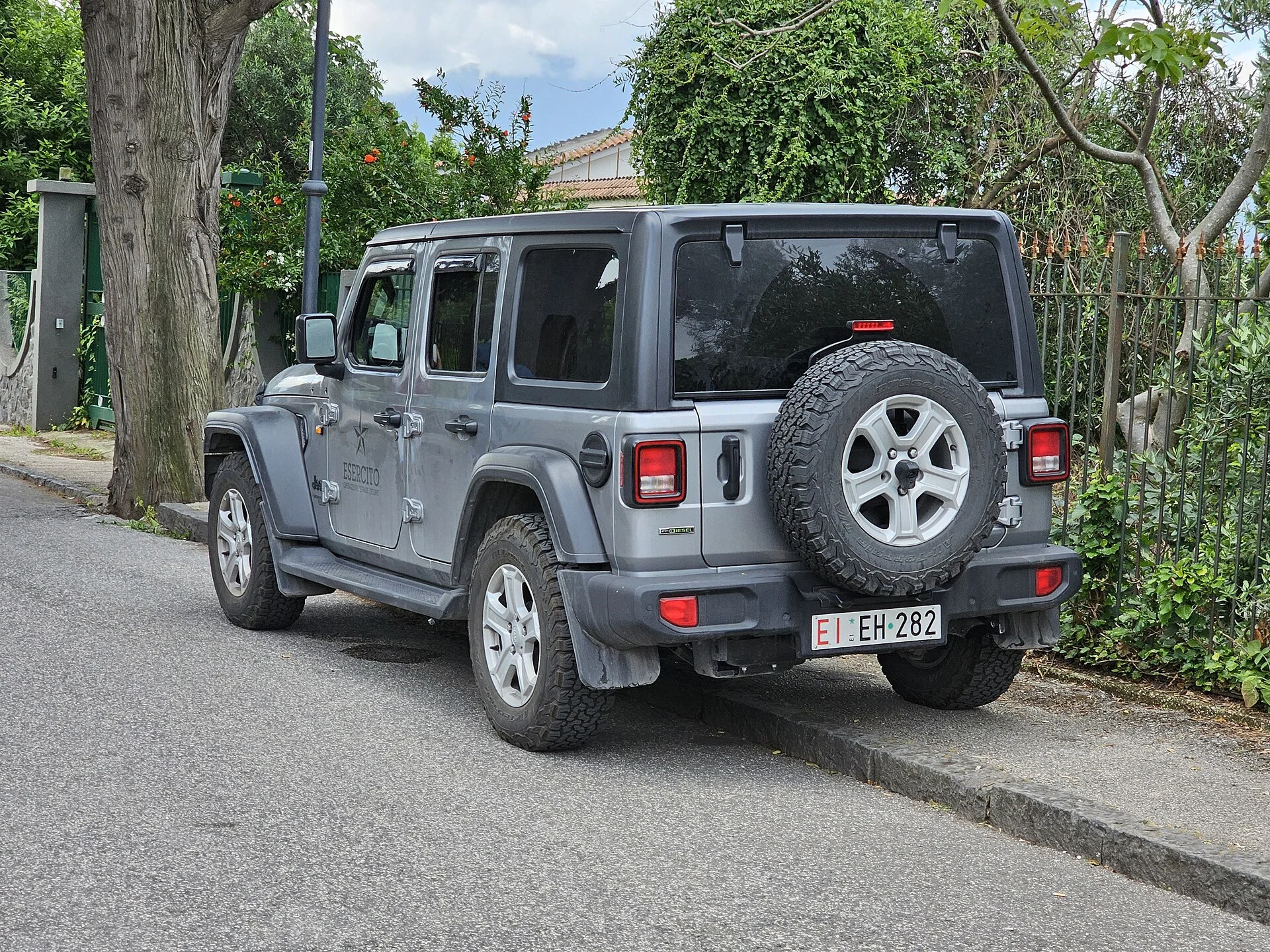 Jeep Wrangler 3.0 EcoDiesel Unlimited Sport JL Esercito Italiano (3)