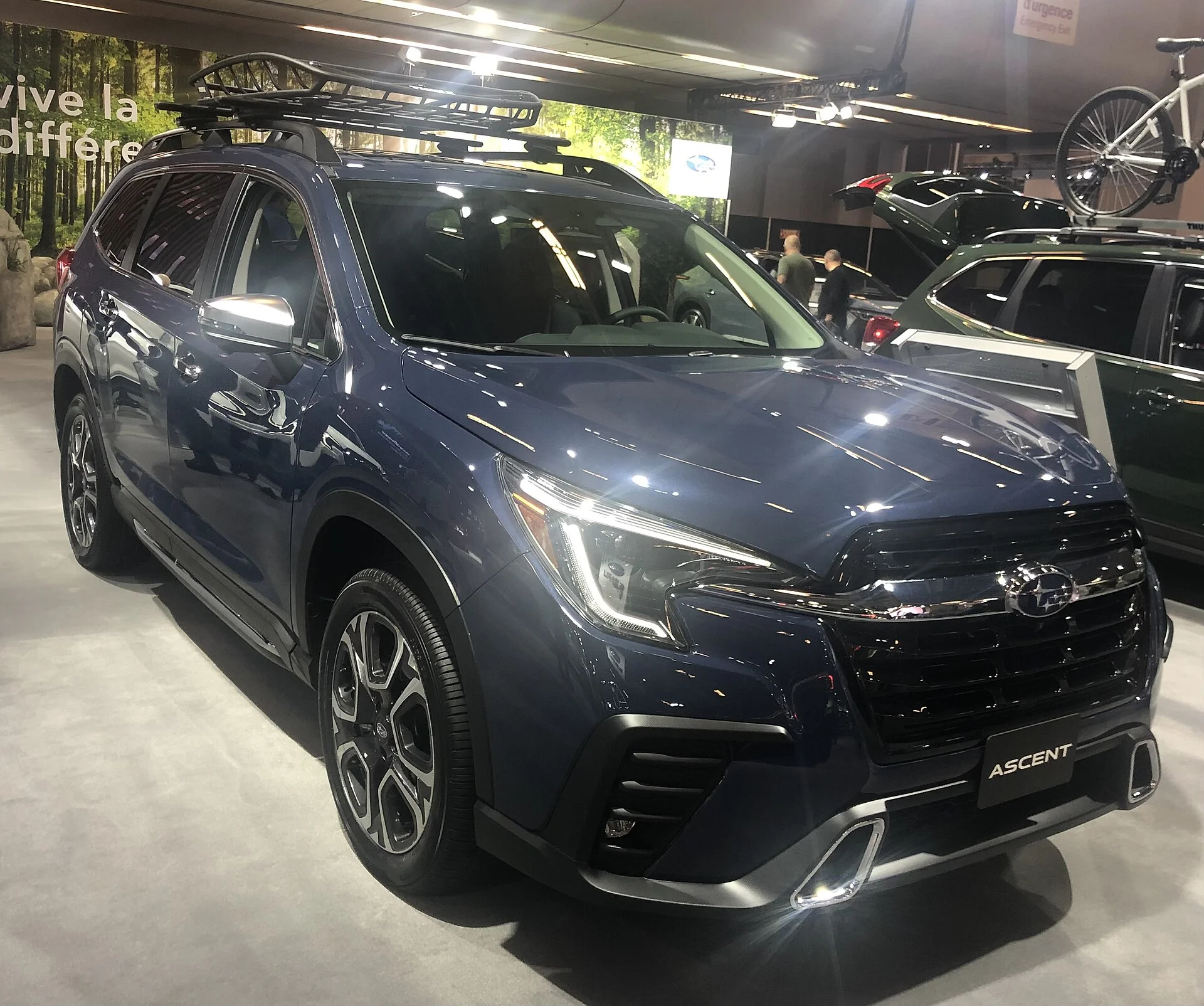 Subaru Ascent — a current Ascent, the payload vehicle