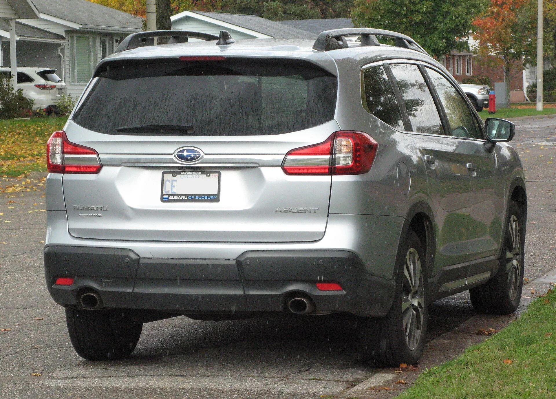 2019 Subaru Ascent Limited, Rear Right, 09-30-2020