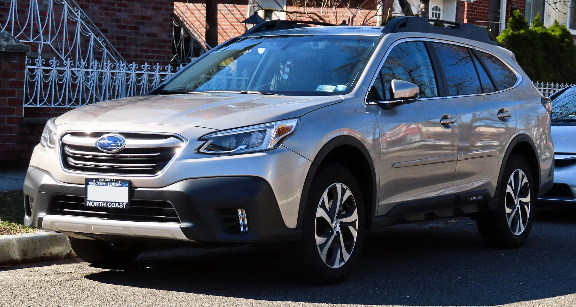 Subaru Outback — a 2020 Outback, front view
