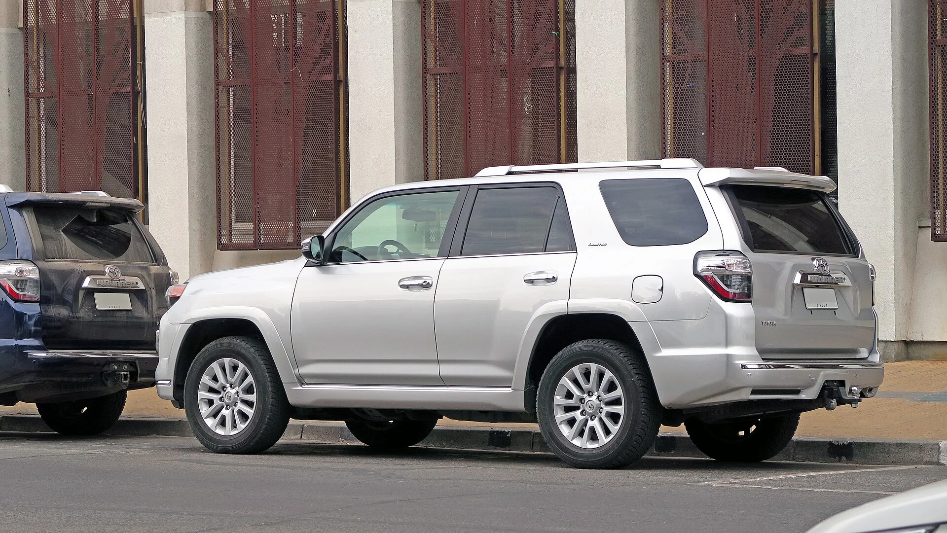 Toyota 4Runner Limited — a silver 2020 4Runner, front three-quarter view