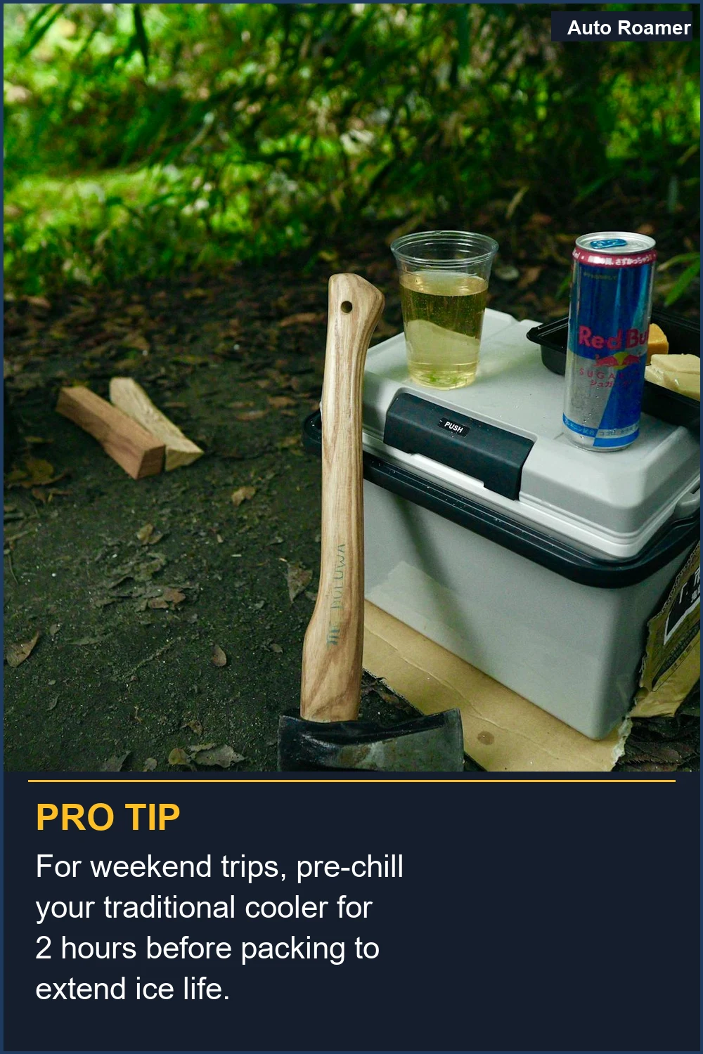 For weekend trips, pre-chill your traditional cooler for 2 hours before packing to extend ice life.