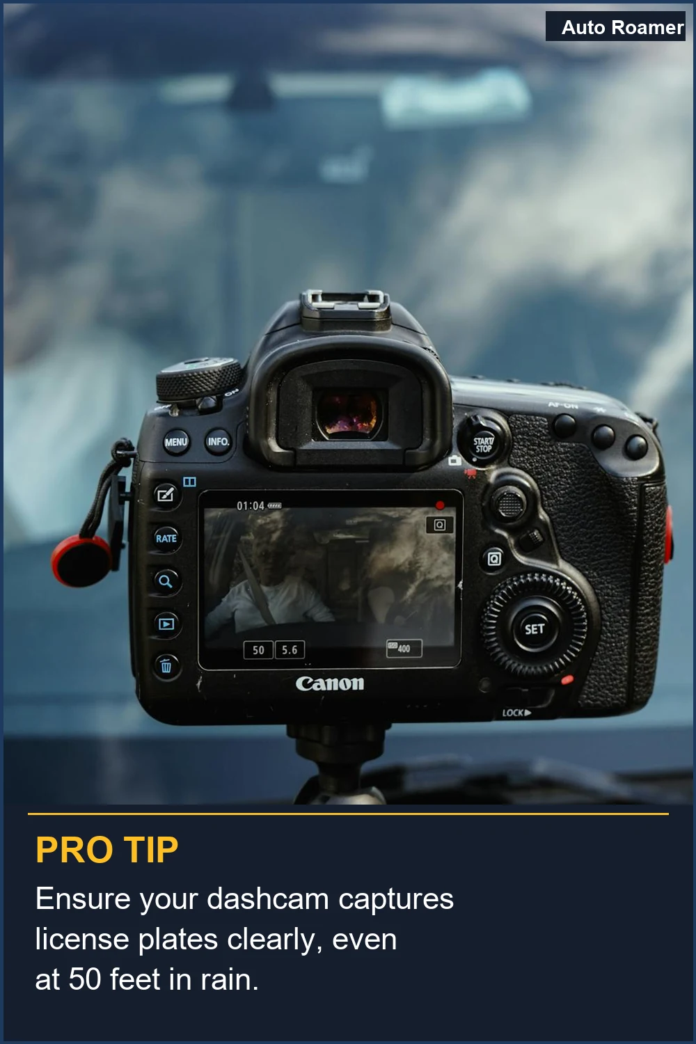 Asegúrate de que tu cámara de salpicadero capture matrículas claramente, incluso a 15 metros bajo la lluvia.