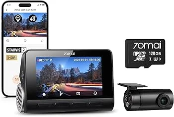 70mai A810S 4K Dual Dash Cam
