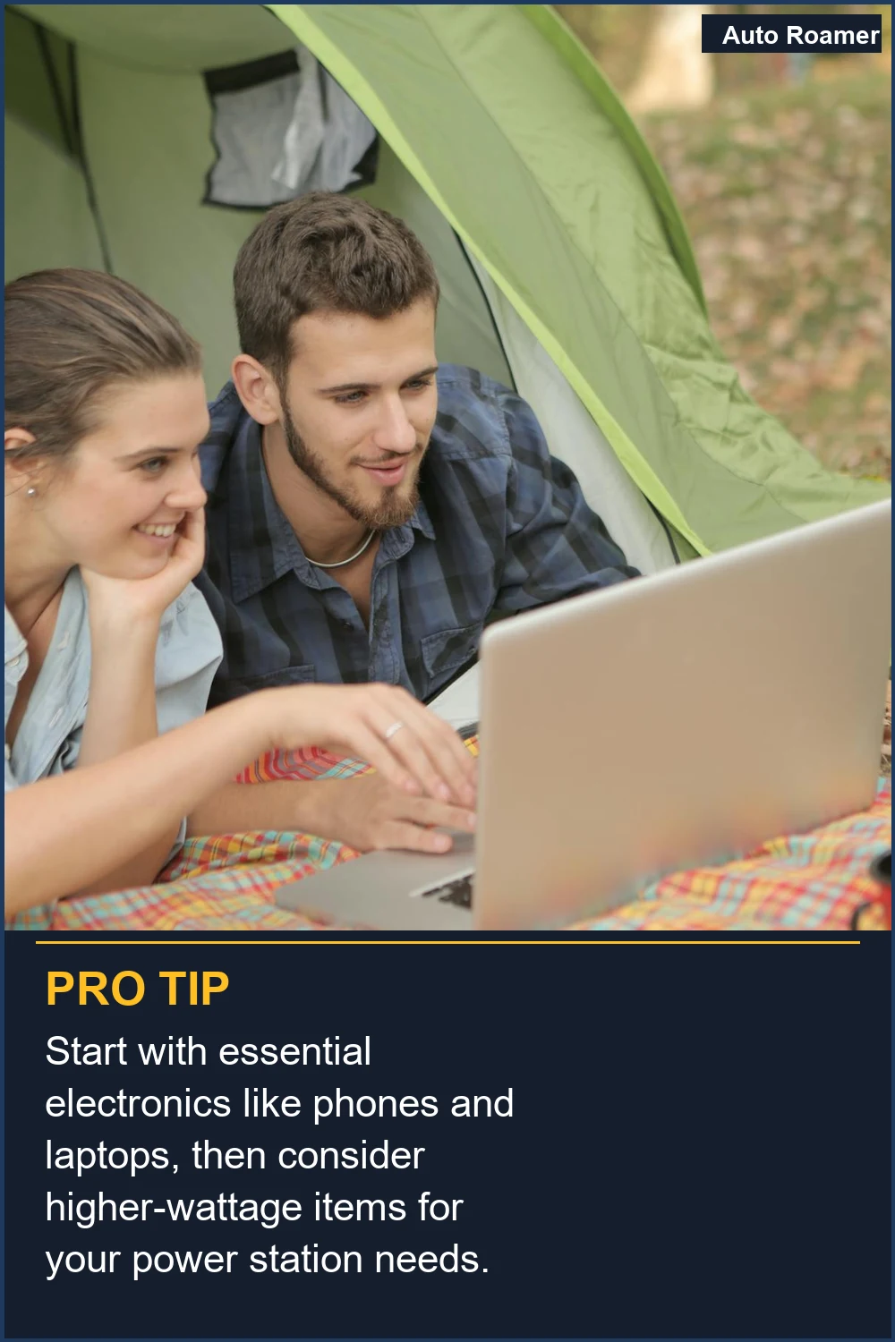Start with essential electronics like phones and laptops, then consider higher-wattage items for your power station needs.