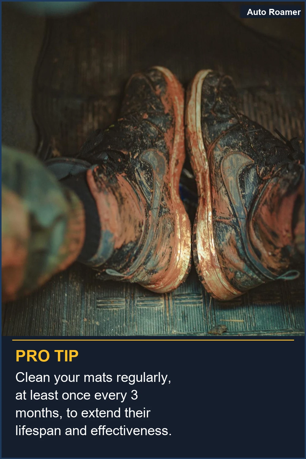 Clean your mats regularly, at least once every 3 months, to extend their lifespan and effectiveness.