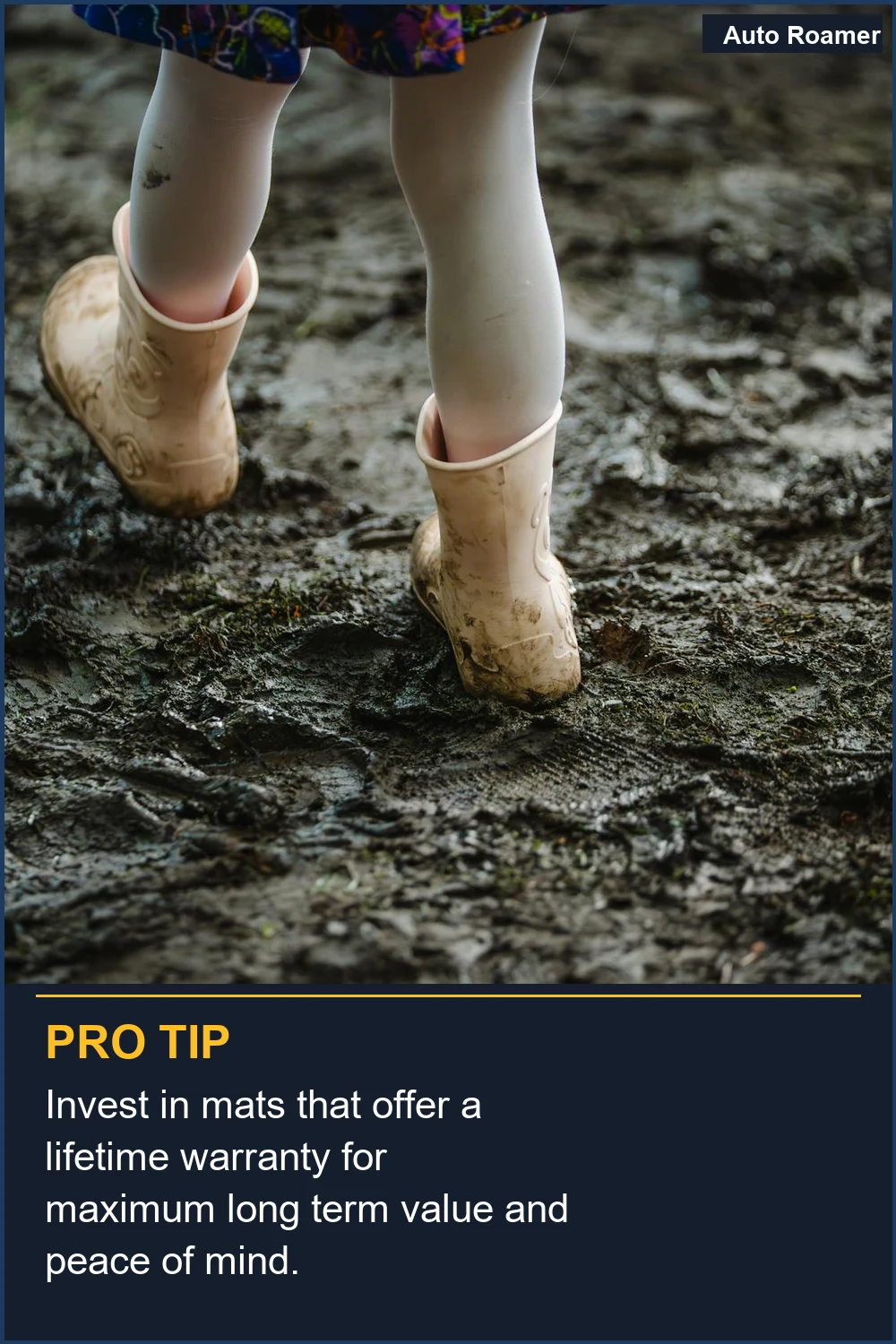 Invest in mats that offer a lifetime warranty for maximum long term value and peace of mind.