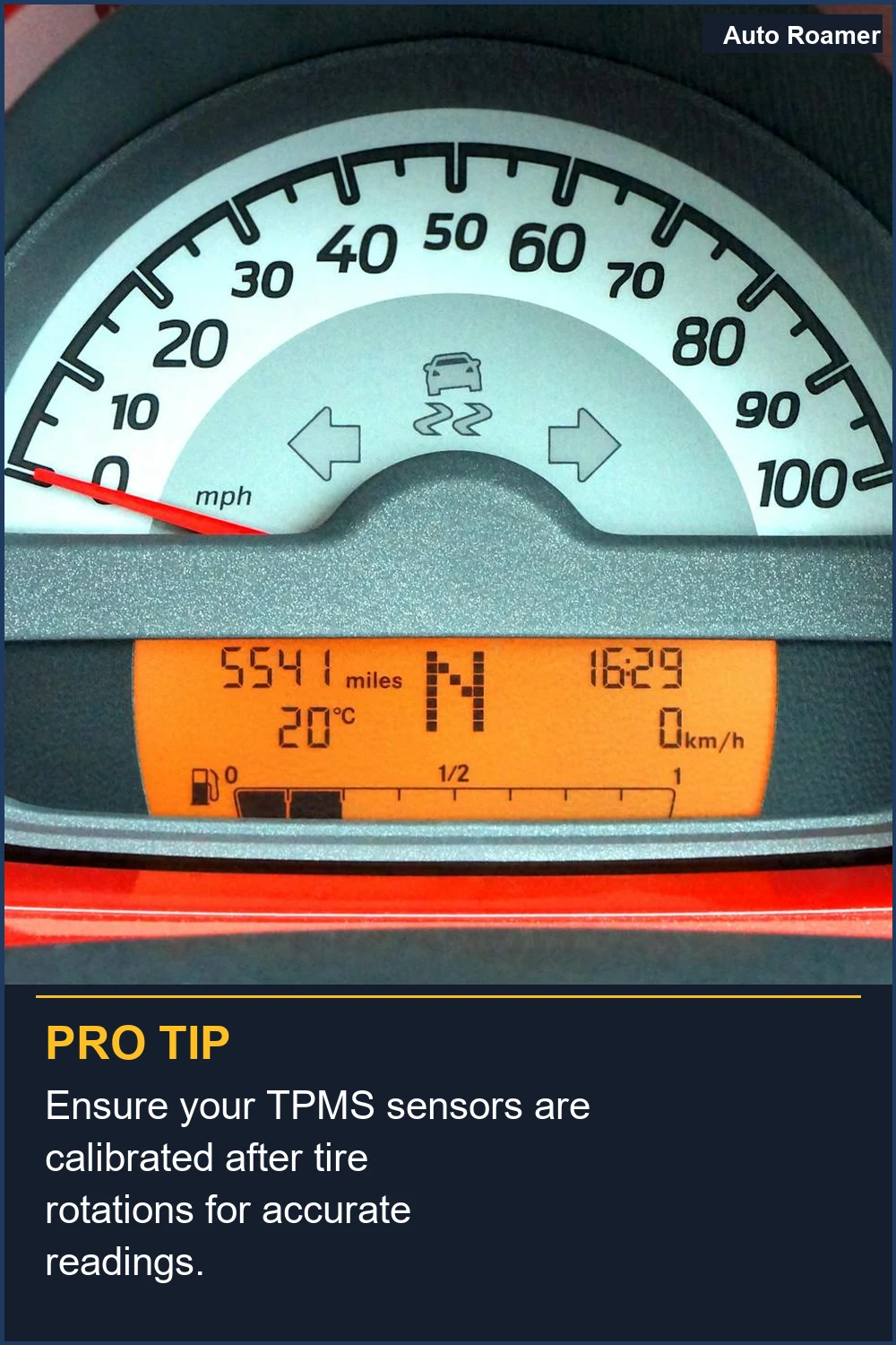 Ensure your TPMS sensors are calibrated after tire rotations for accurate readings.