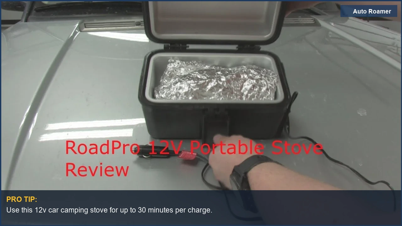 RoadPro 12-Volt Portable Stove