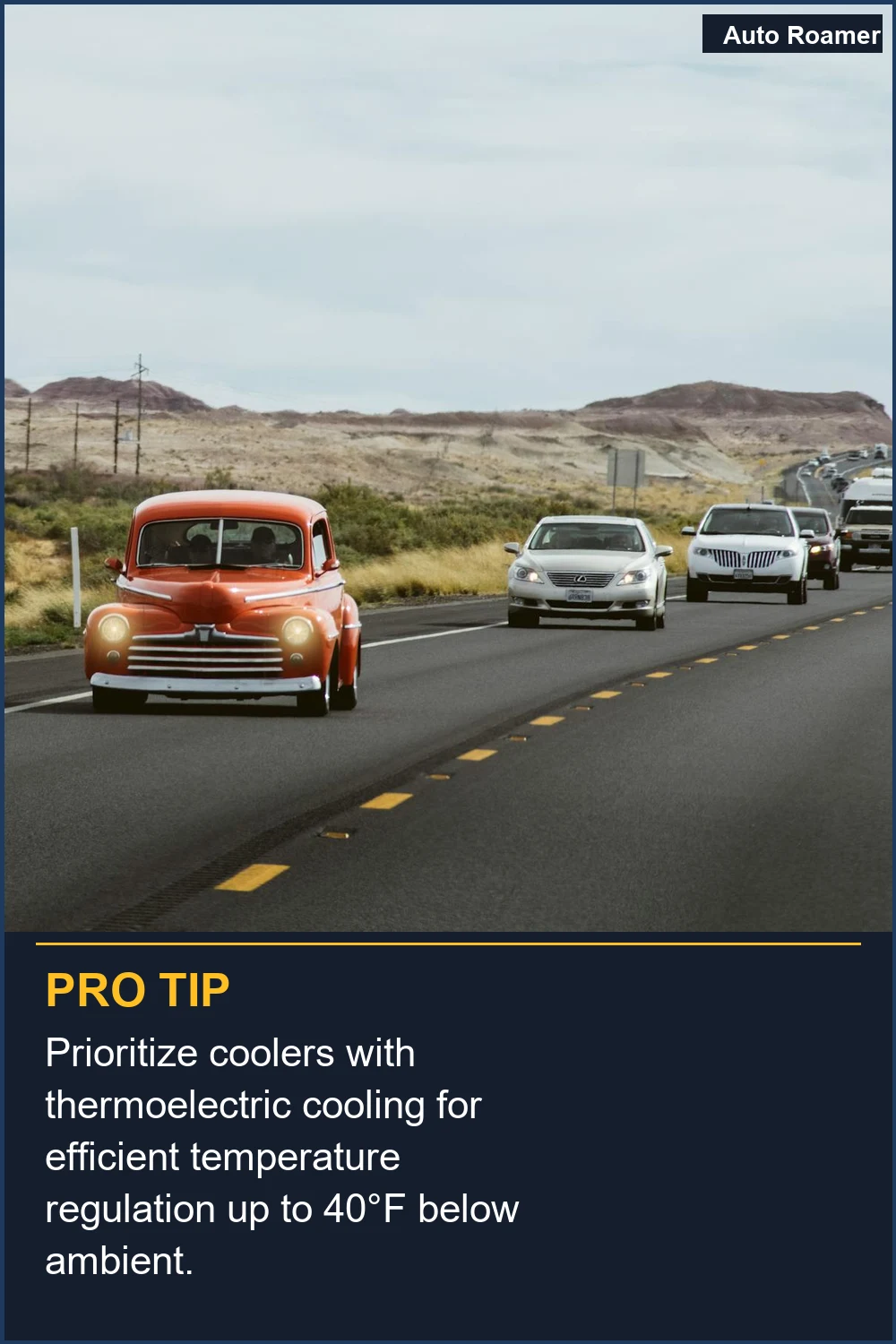 Prioritize coolers with thermoelectric cooling for efficient temperature regulation up to 40°F below ambient.