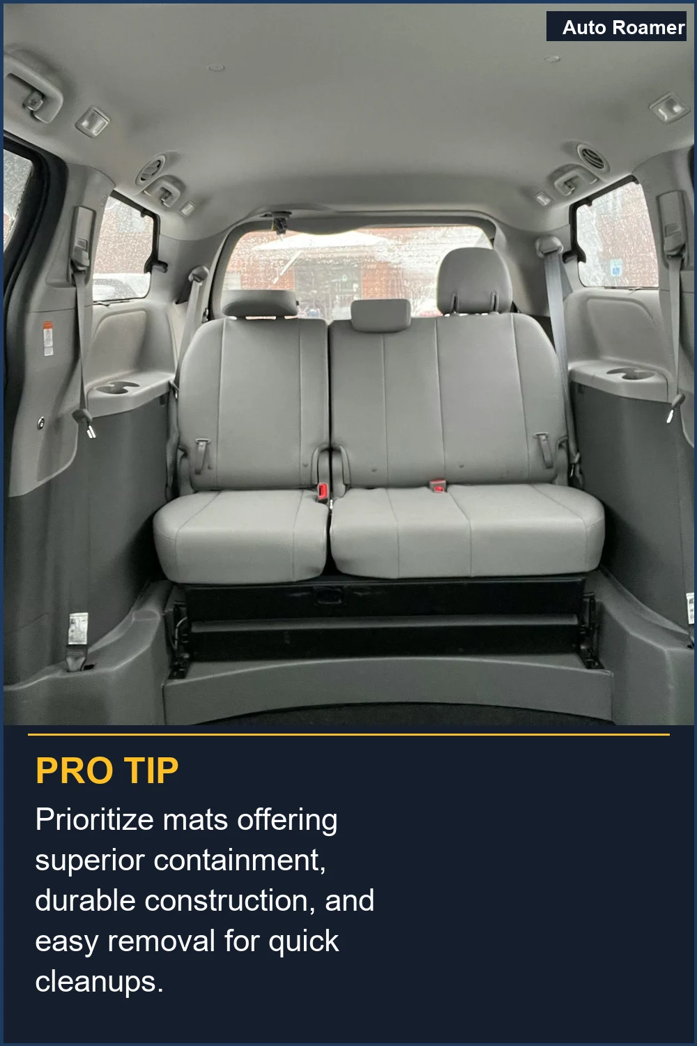 Prioritize mats offering superior containment, durable construction, and easy removal for quick cleanups.