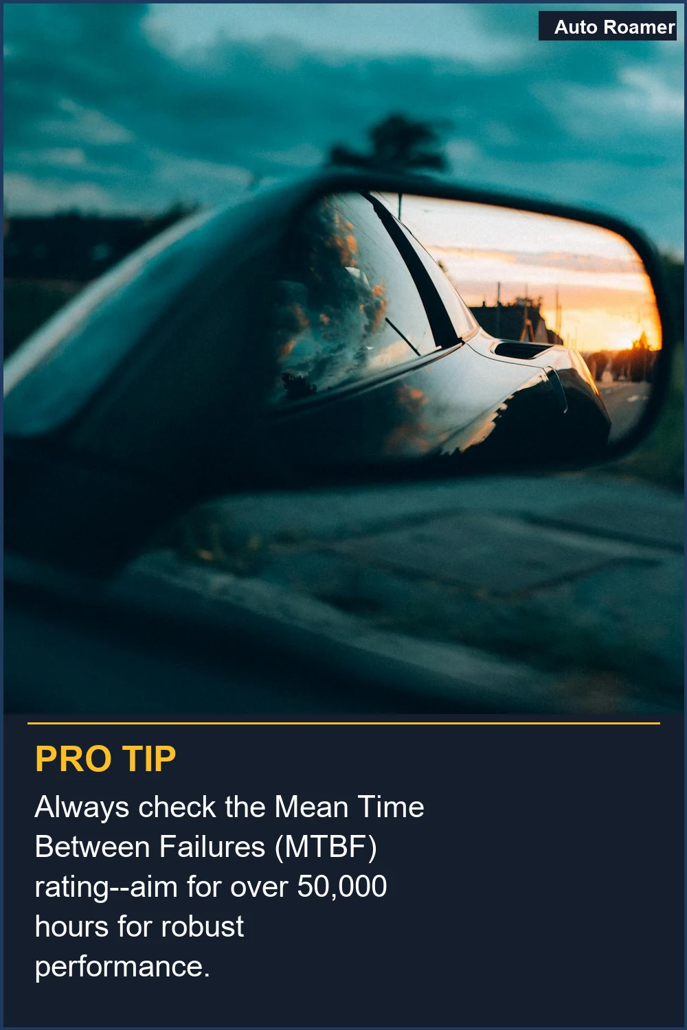 Always check the Mean Time Between Failures (MTBF) rating--aim for over 50,000 hours for robust performance.