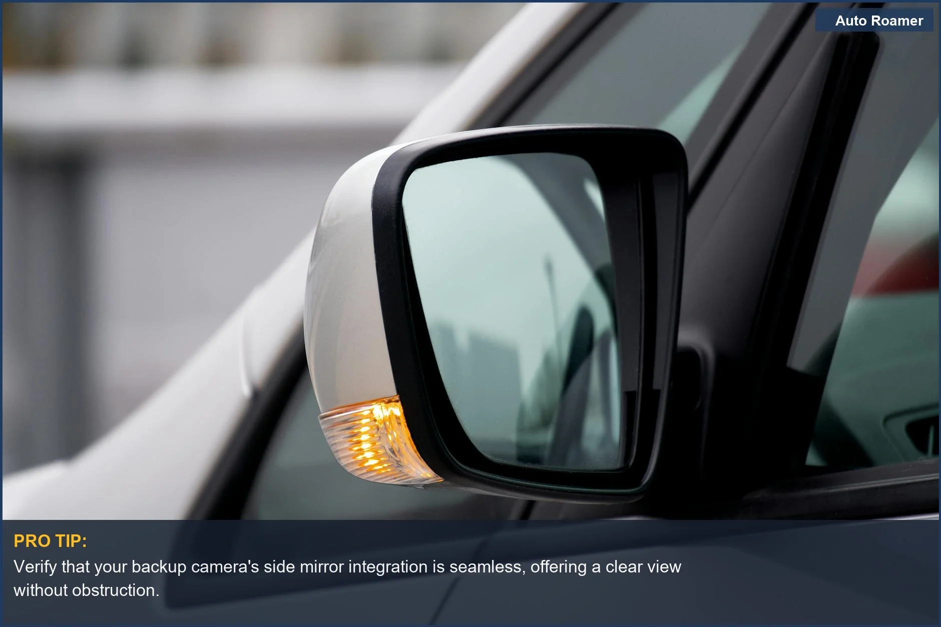 Enhance your driving safety with a top Auto Vox backup camera system, featuring integrated turn signals.