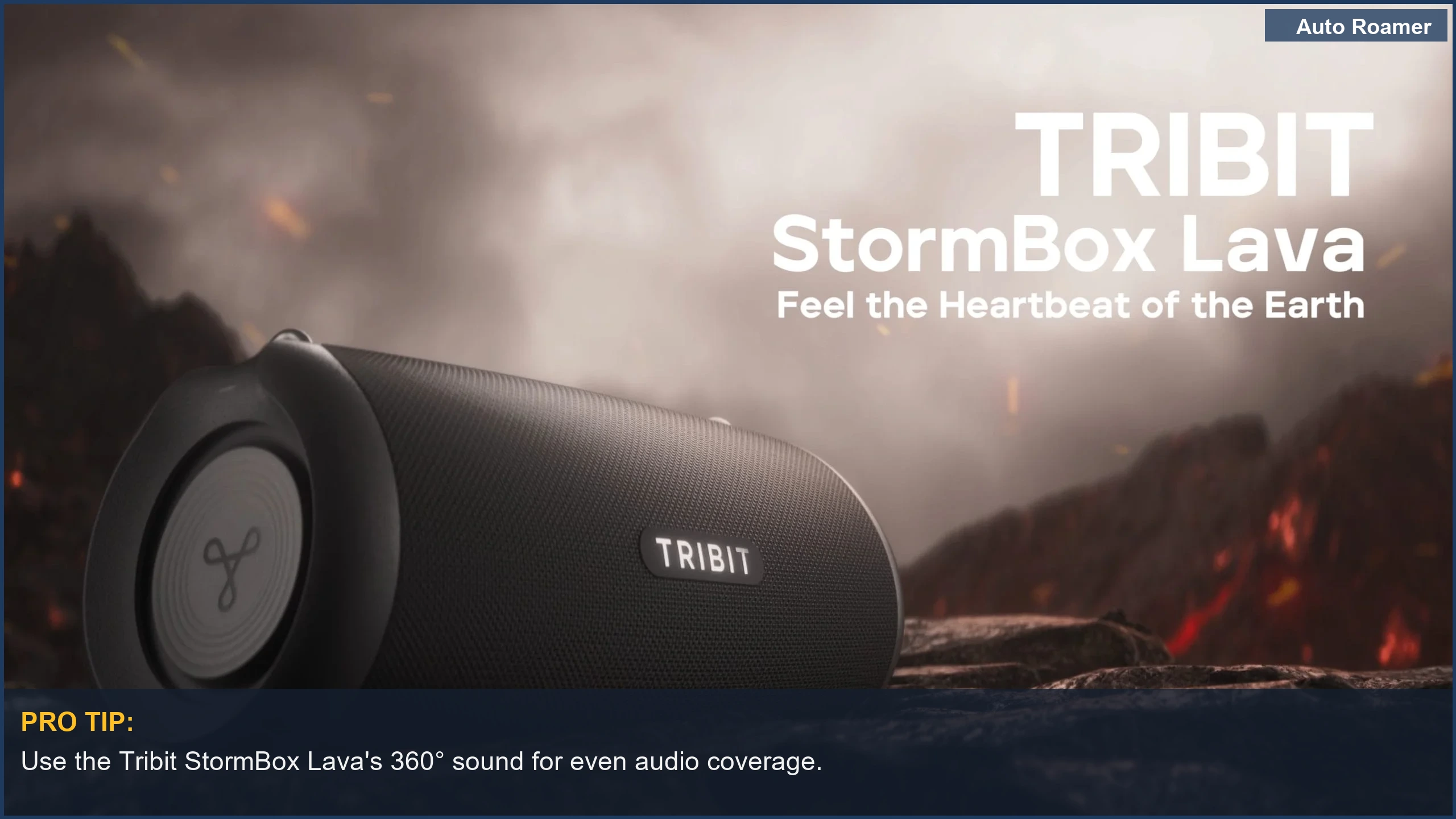 Tribit StormBox Lava