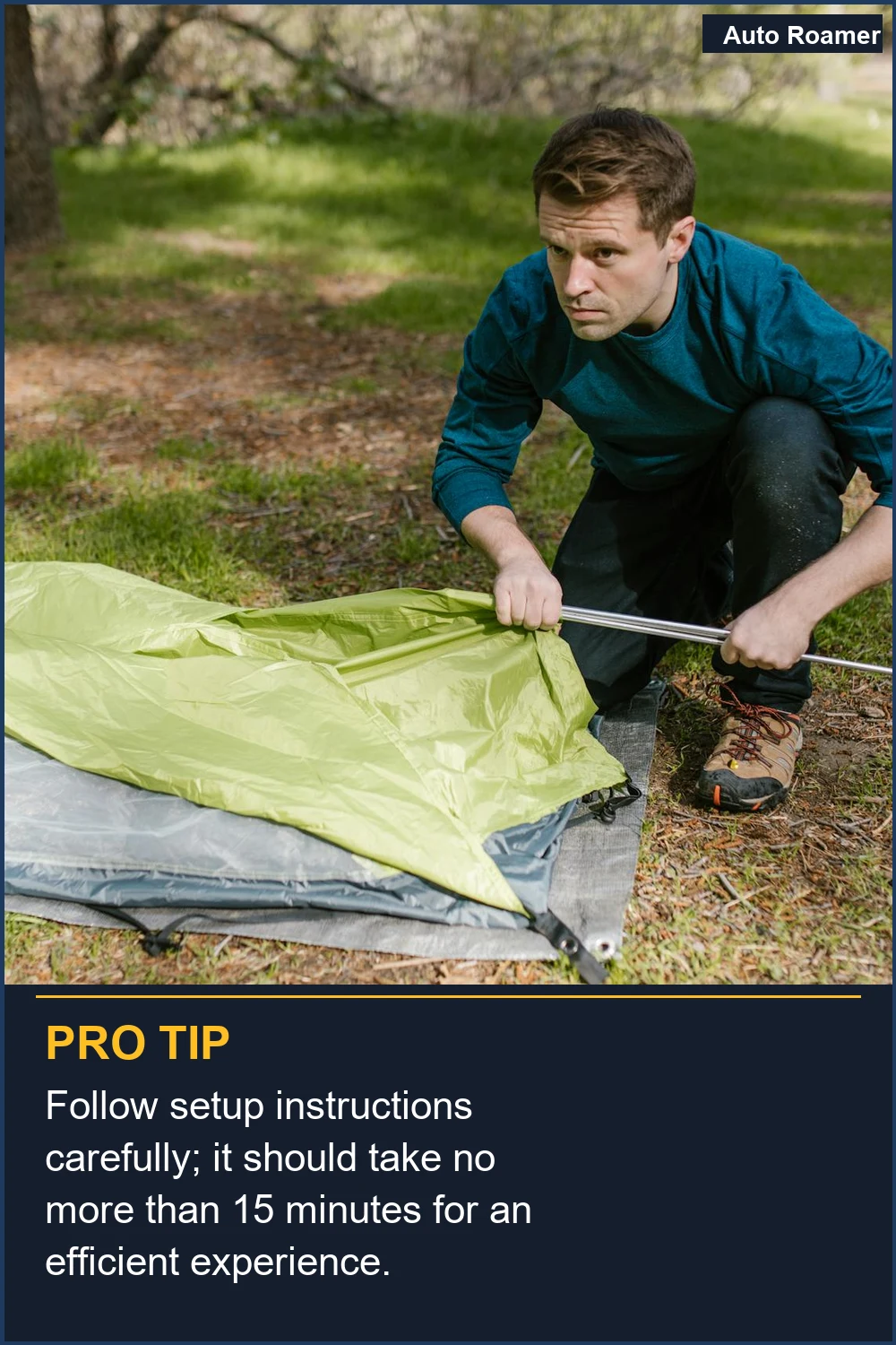 Follow setup instructions carefully; it should take no more than 15 minutes for an efficient experience.