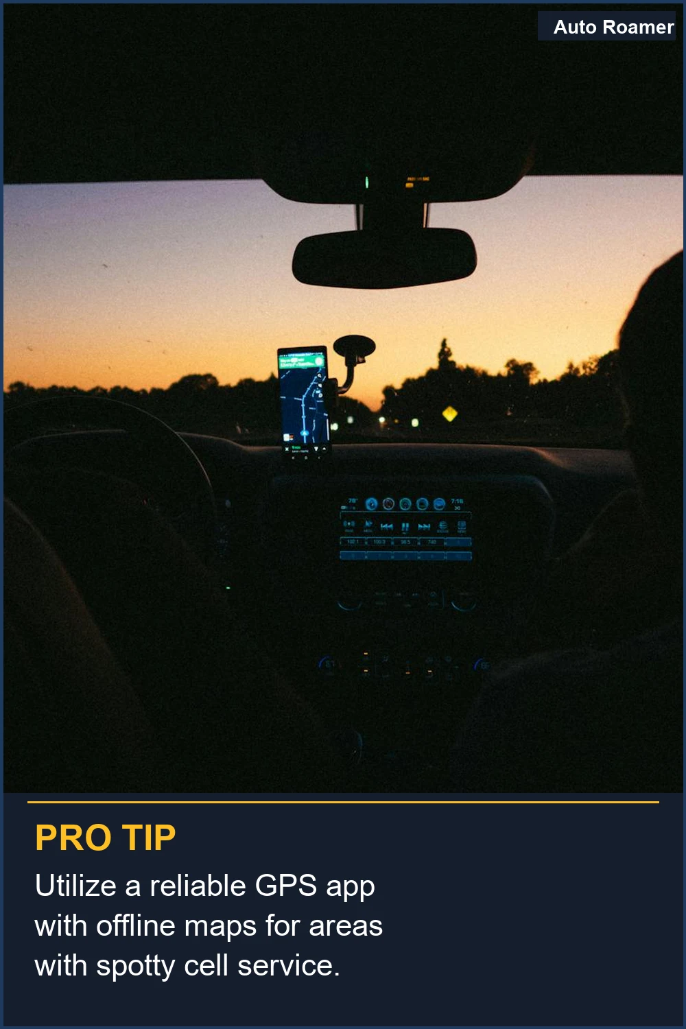 Utilize a reliable GPS app with offline maps for areas with spotty cell service.