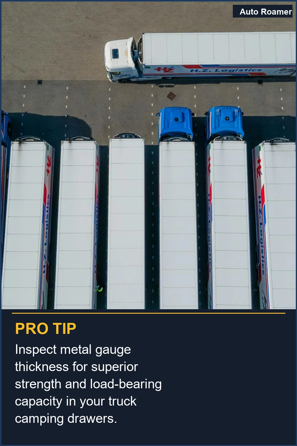 Inspect metal gauge thickness for superior strength and load-bearing capacity in your truck camping drawers.