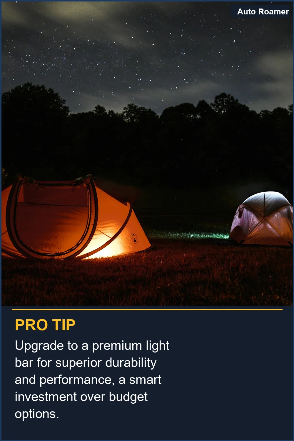 Upgrade to a premium light bar for superior durability and performance, a smart investment over budget options.