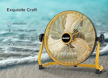 Geek Aire 12-Inch Camping Floor Fan