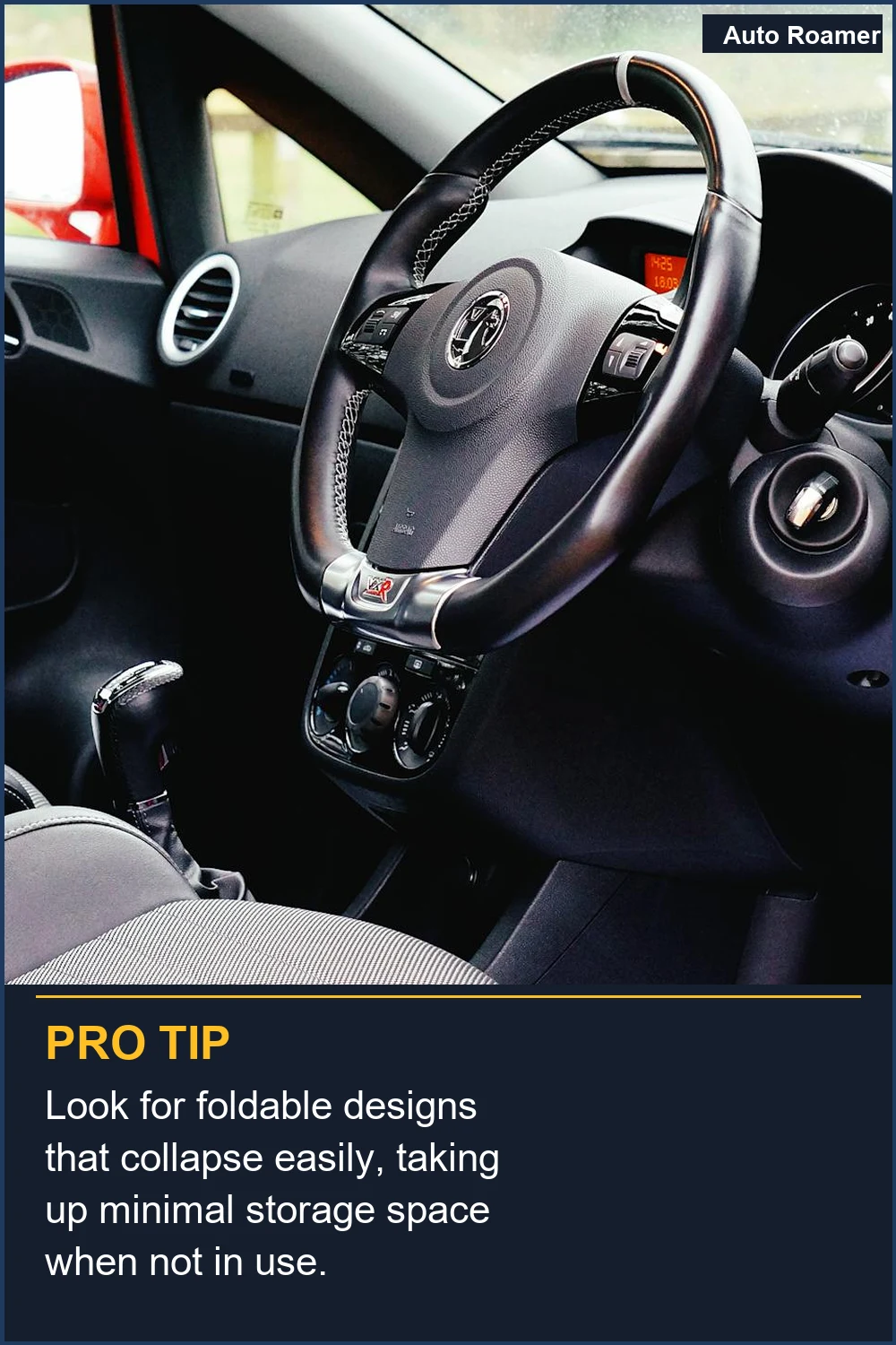 Busca diseños plegables que se colapsen fácilmente, ocupando un espacio mínimo de almacenamiento cuando no estén en uso.