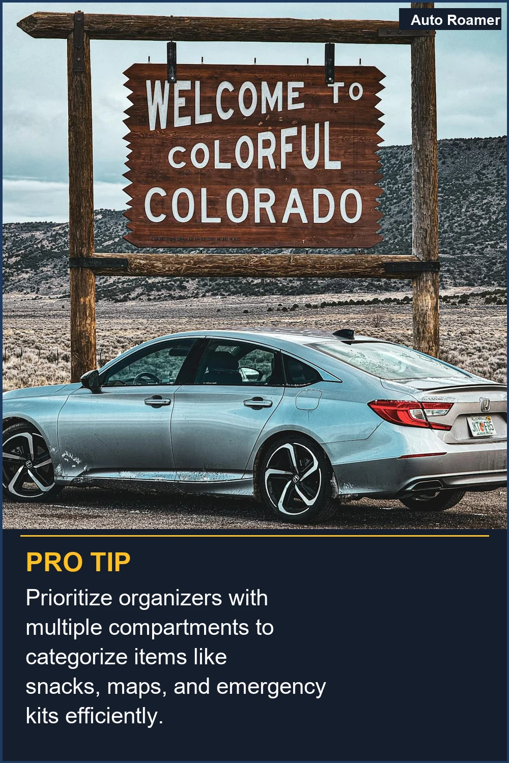 Prioritize organizers with multiple compartments to categorize items like snacks, maps, and emergency kits efficiently.