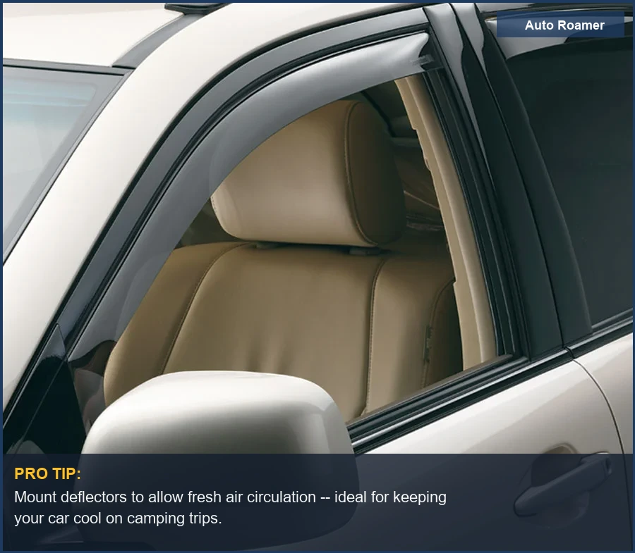 WeatherTech Side Window Deflectors