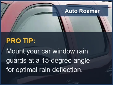 Best Overall: WeatherTech Side Window Deflectors