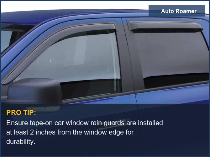 Best Tape-On (If You Must): EGR Slimline Window Visors