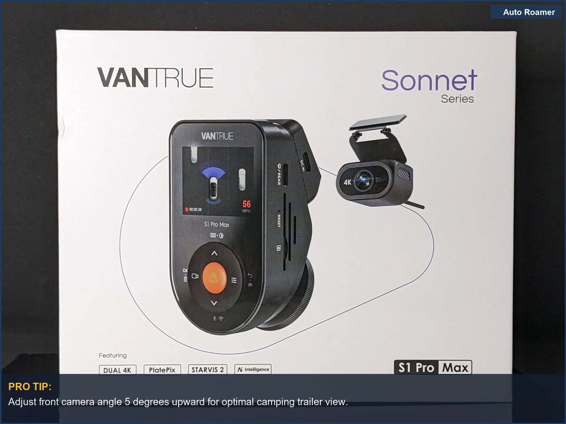 Vantrue S1 Pro Max 3-Channel