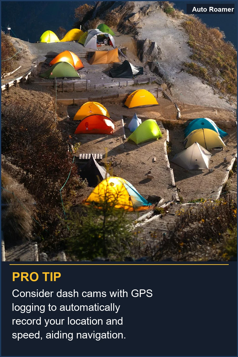 Consider dash cams with GPS logging to automatically record your location and speed, aiding navigation.