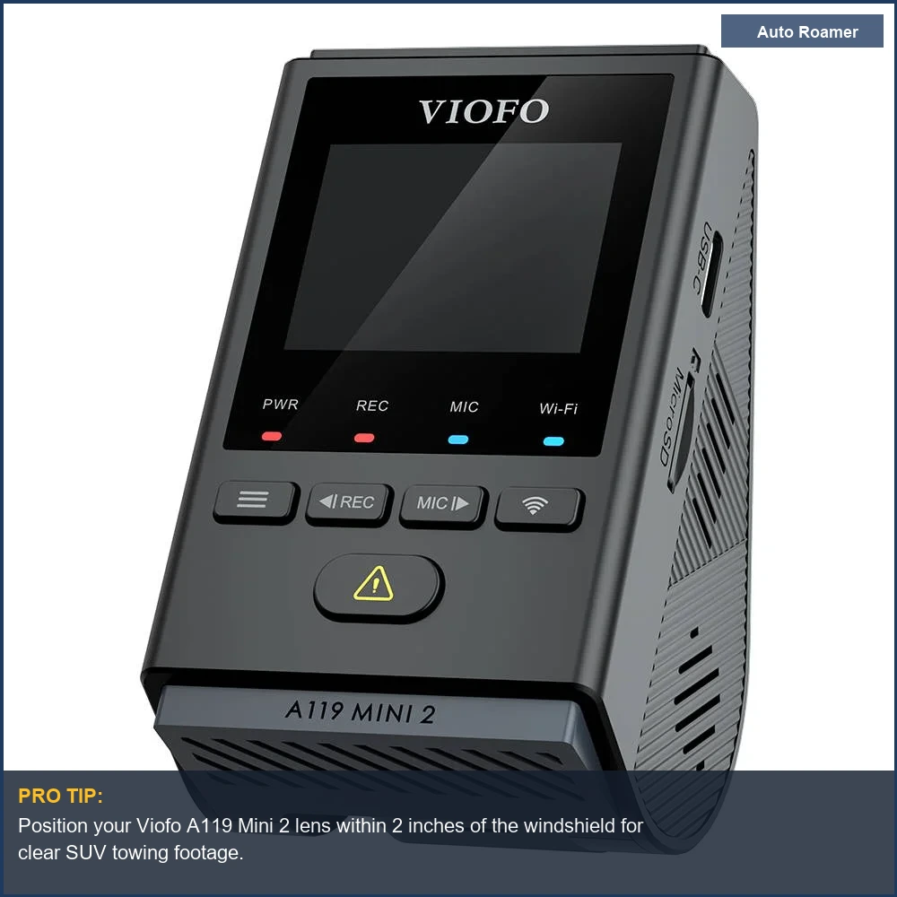 Best Value for Towing: Viofo A119 Mini 2