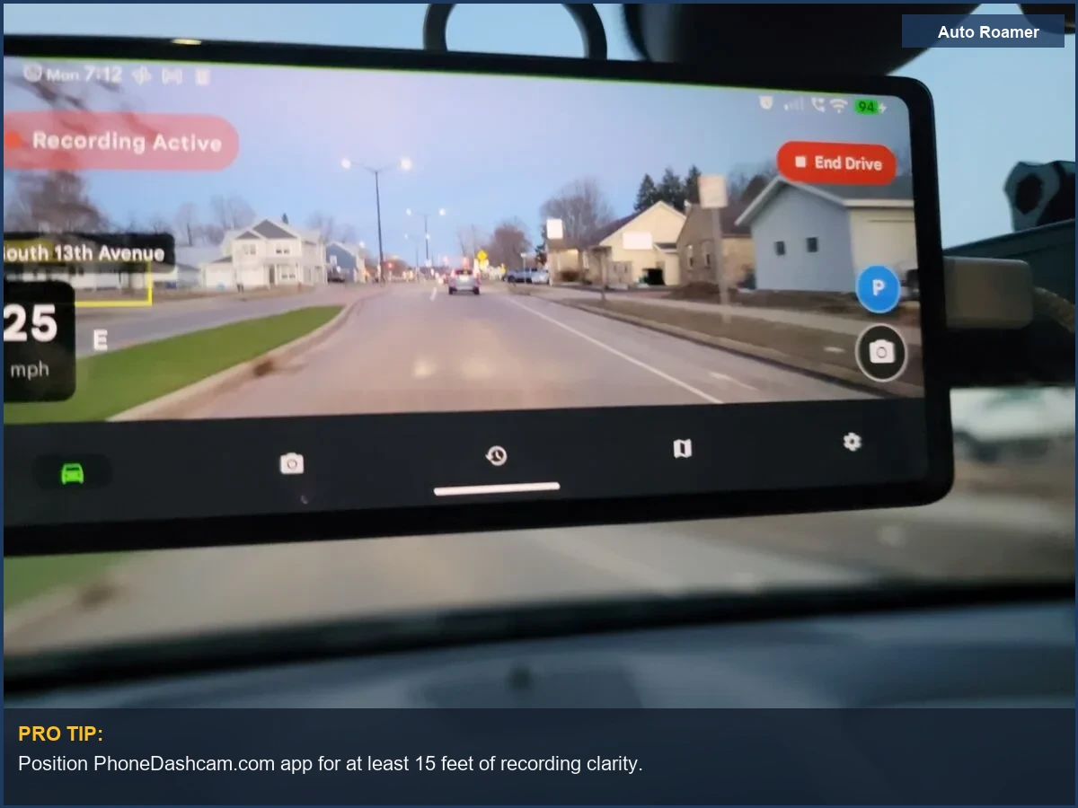 PhoneDashcam.com App
