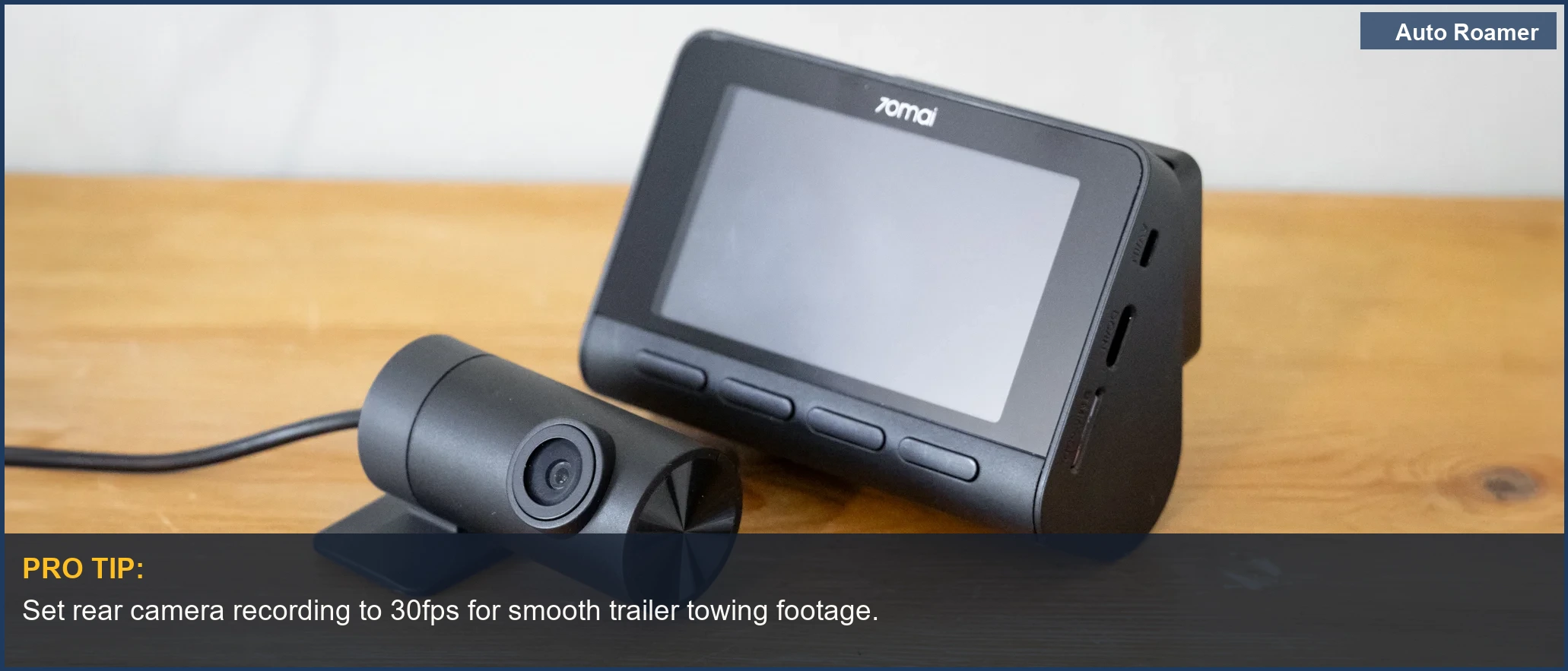 70mai A810 (2-Channel with Rear Cam)