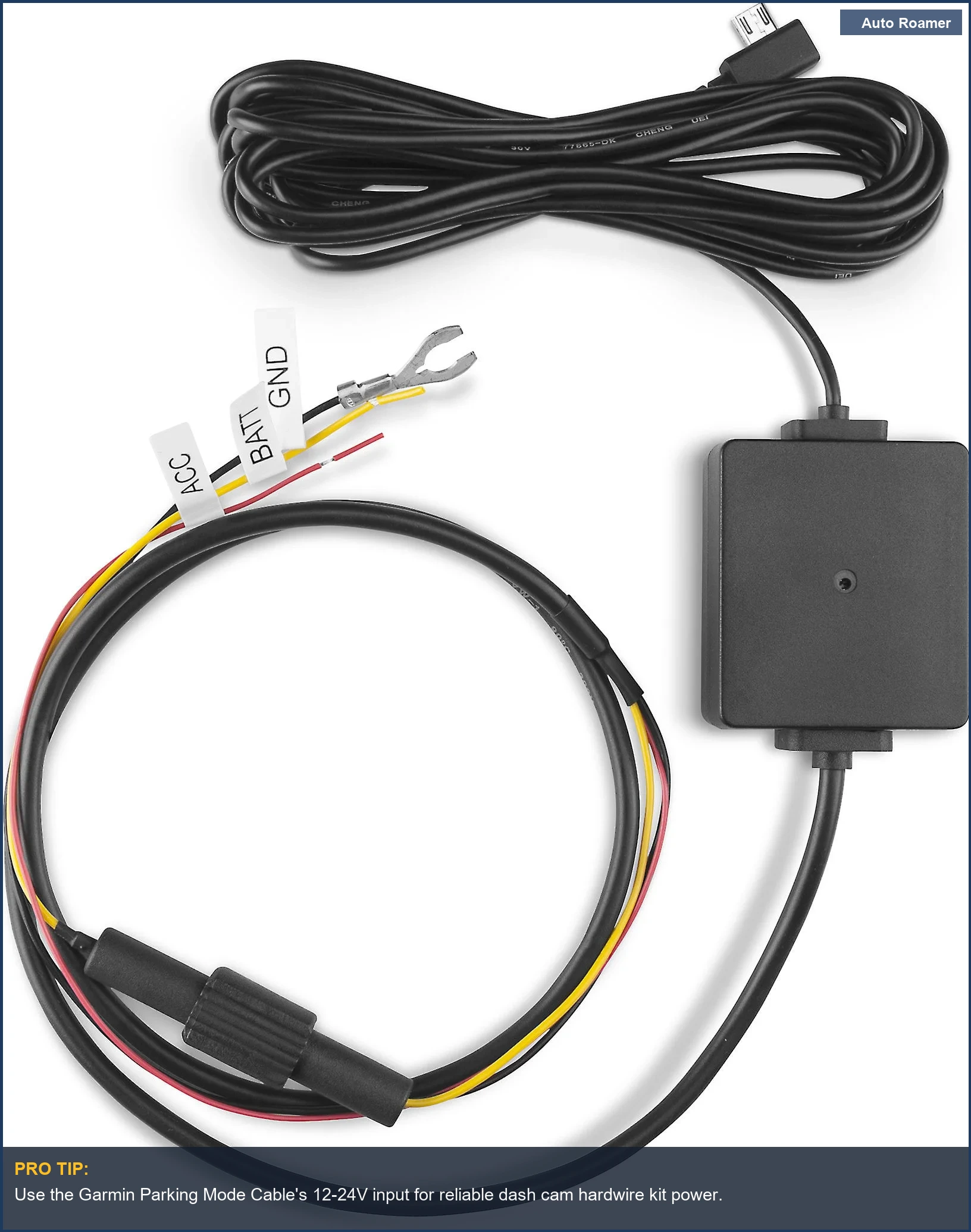 Garmin Parking Mode Cable