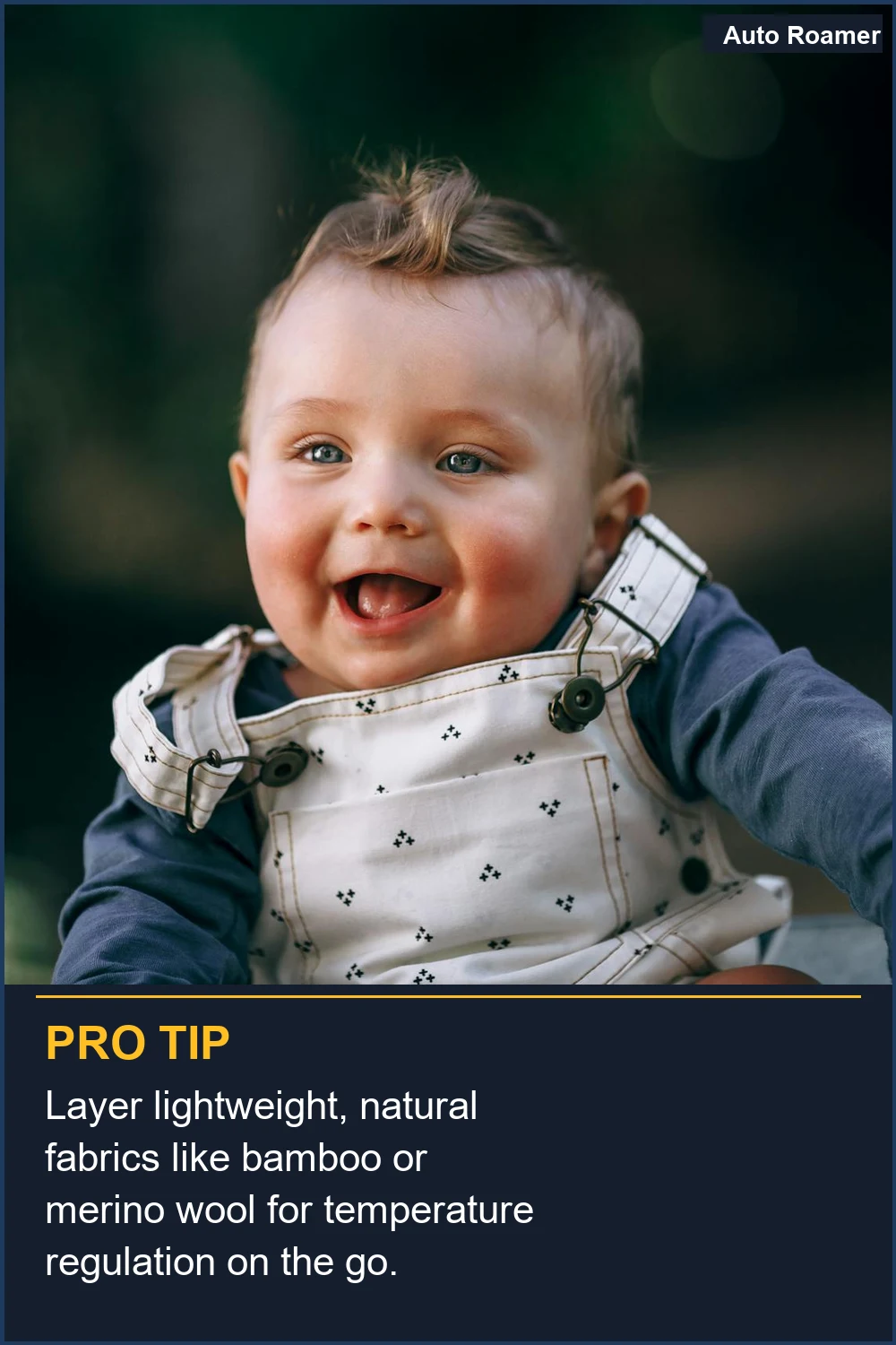 Layer lightweight, natural fabrics like bamboo or merino wool for temperature regulation on the go.