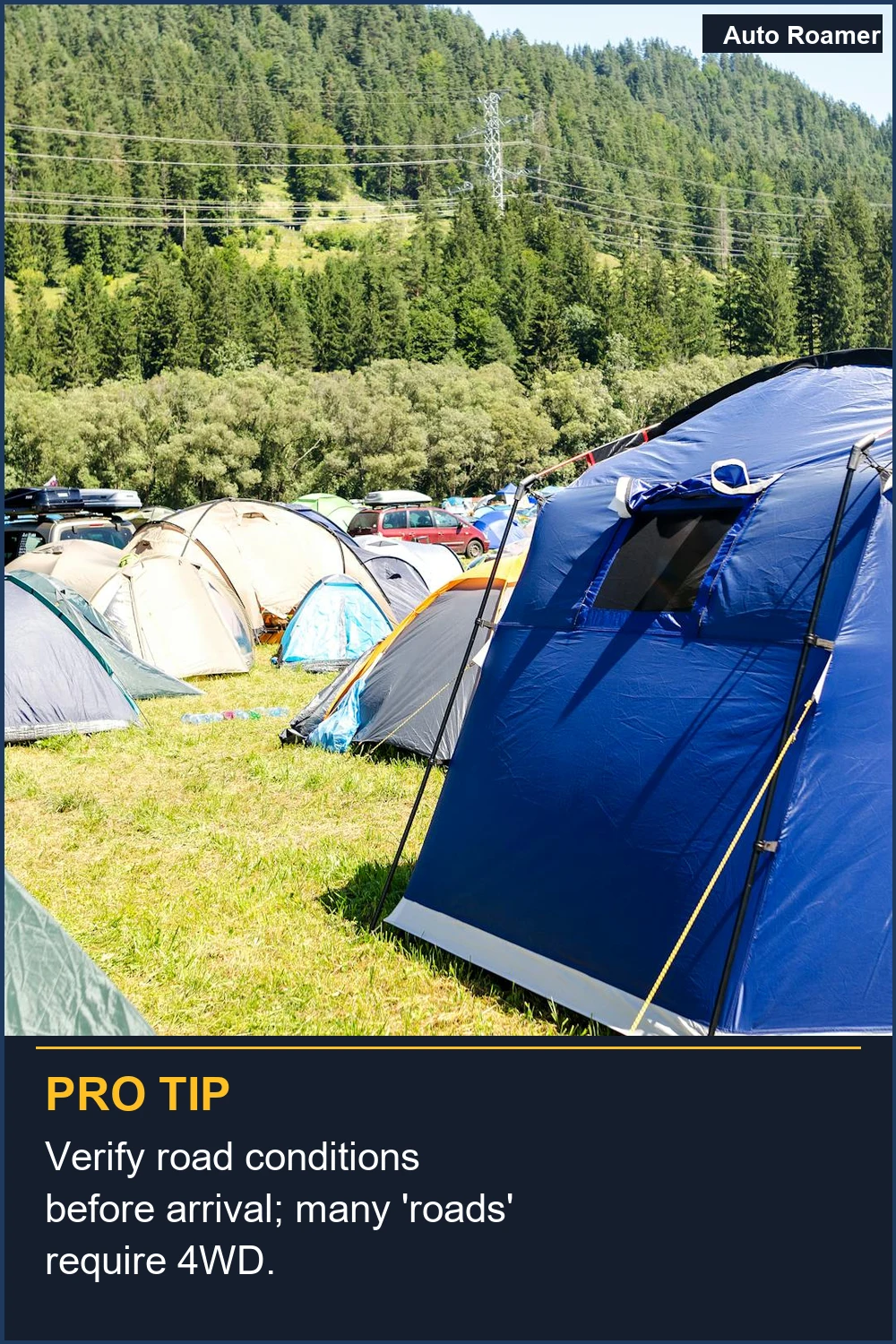 Verify road conditions before arrival; many 'roads' require 4WD.