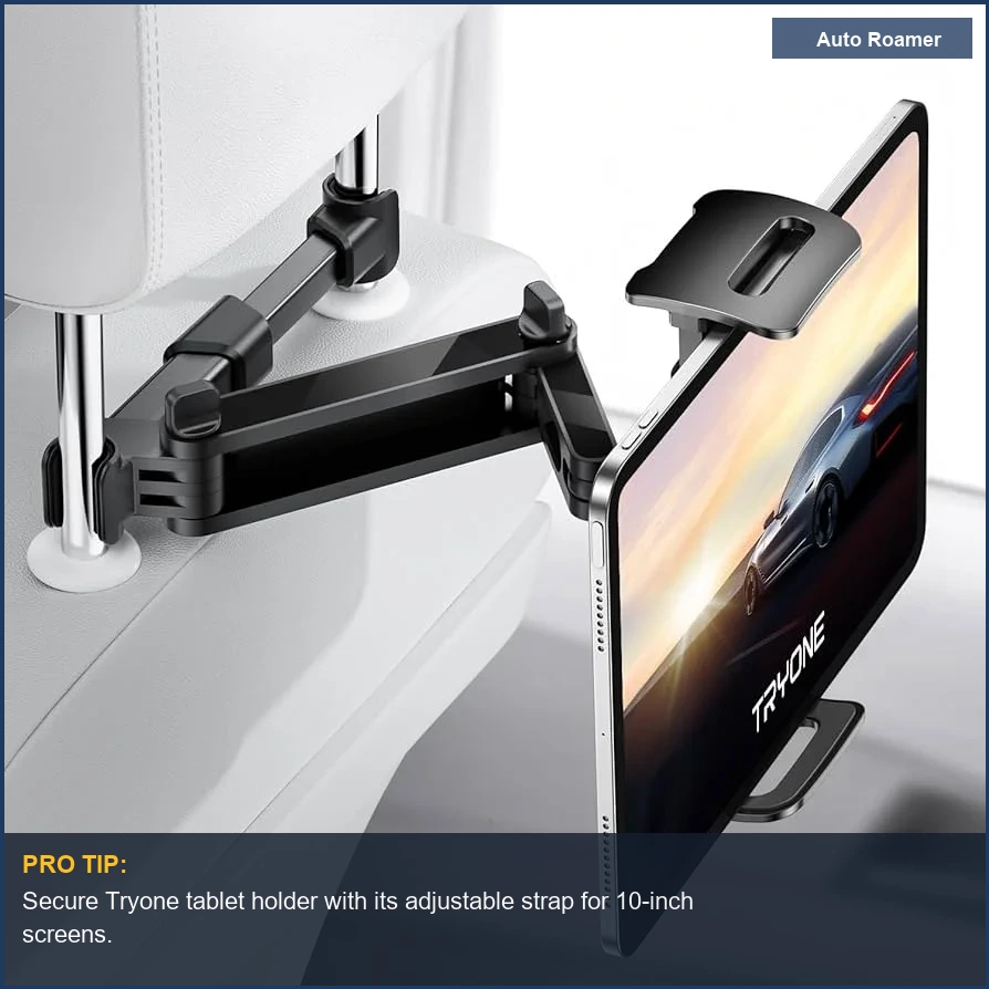 Tryone Tablet Headrest Holder