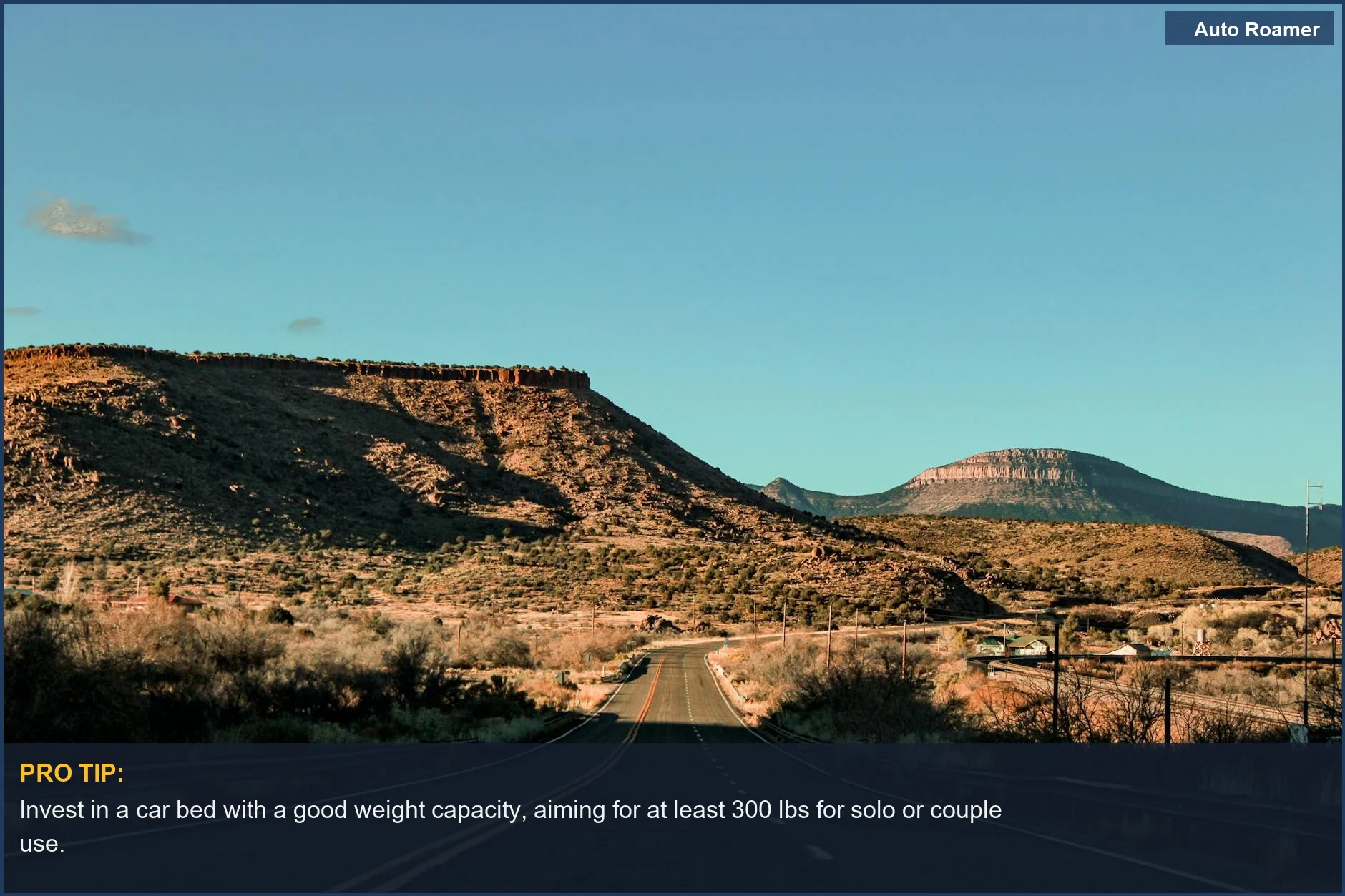 Breathtaking Arizona desert landscape with red rock formations, ideal for adventurous road trips and car bed comfort.