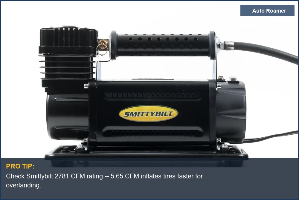 Smittybilt 2781 5.65 CFM Universal Air Compressor